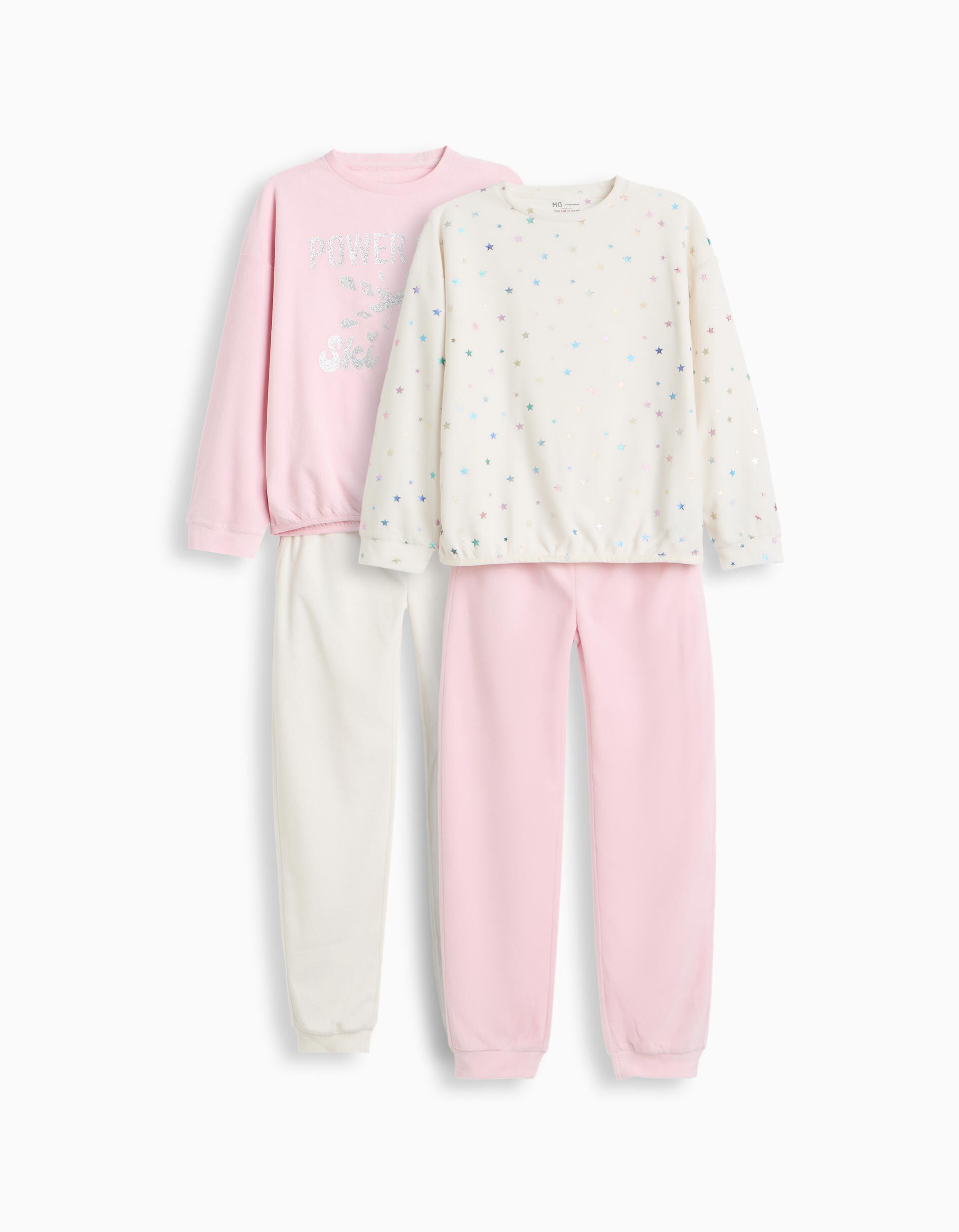 Comprar Online Pack 2 Pijamas Veludo, Menina, Multicor
