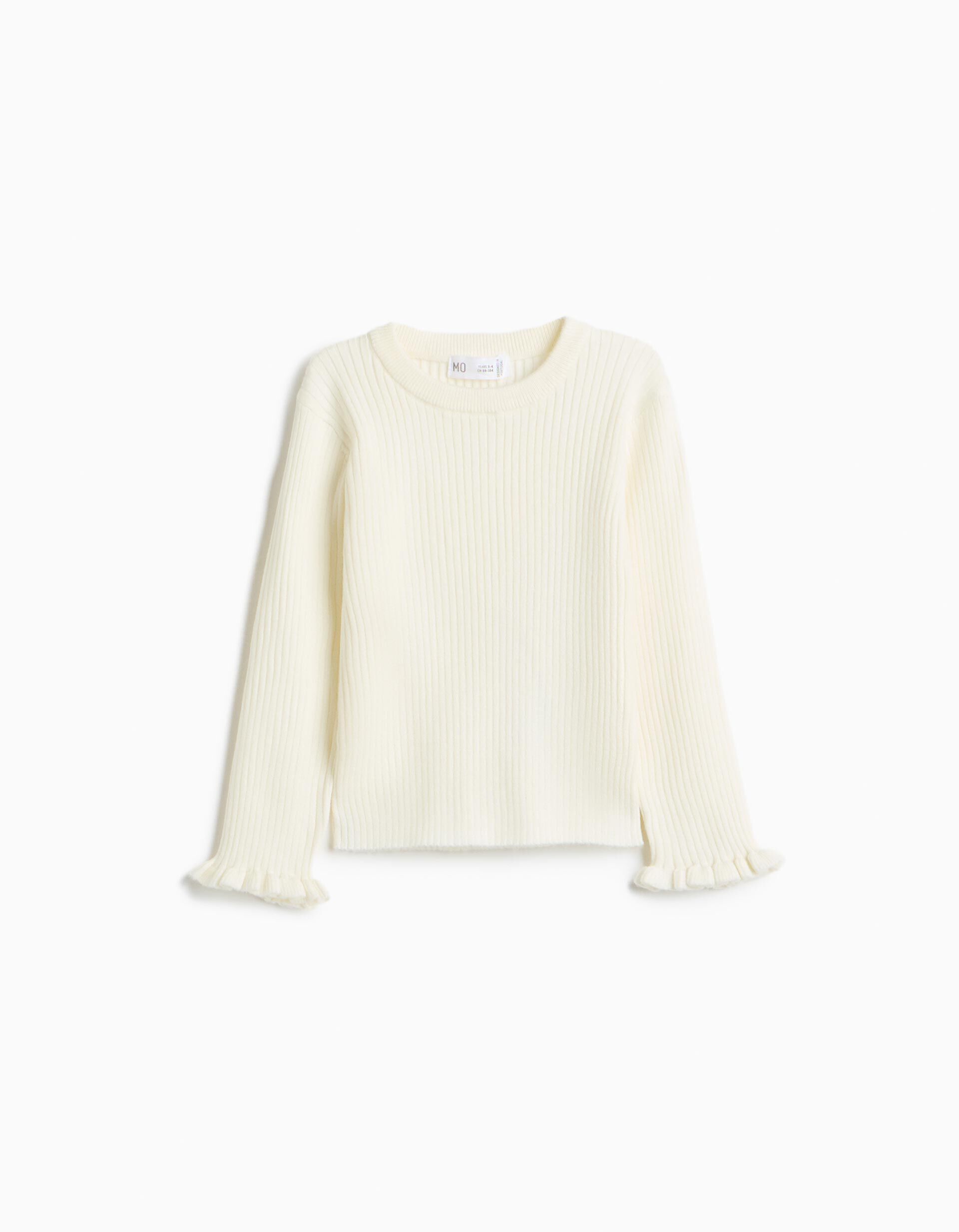 Comprar Online Camisola De Malha, Menina, Branco