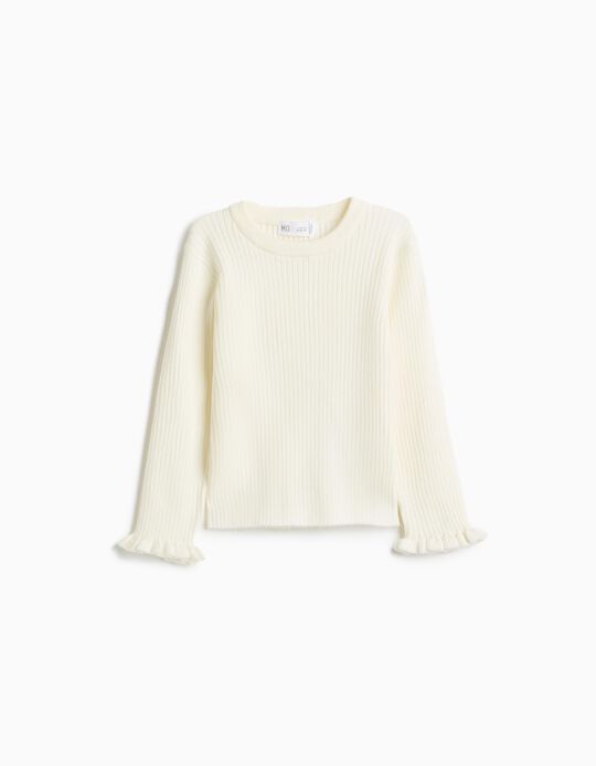 Comprar Online Camisola De Malha, Menina, Branco
