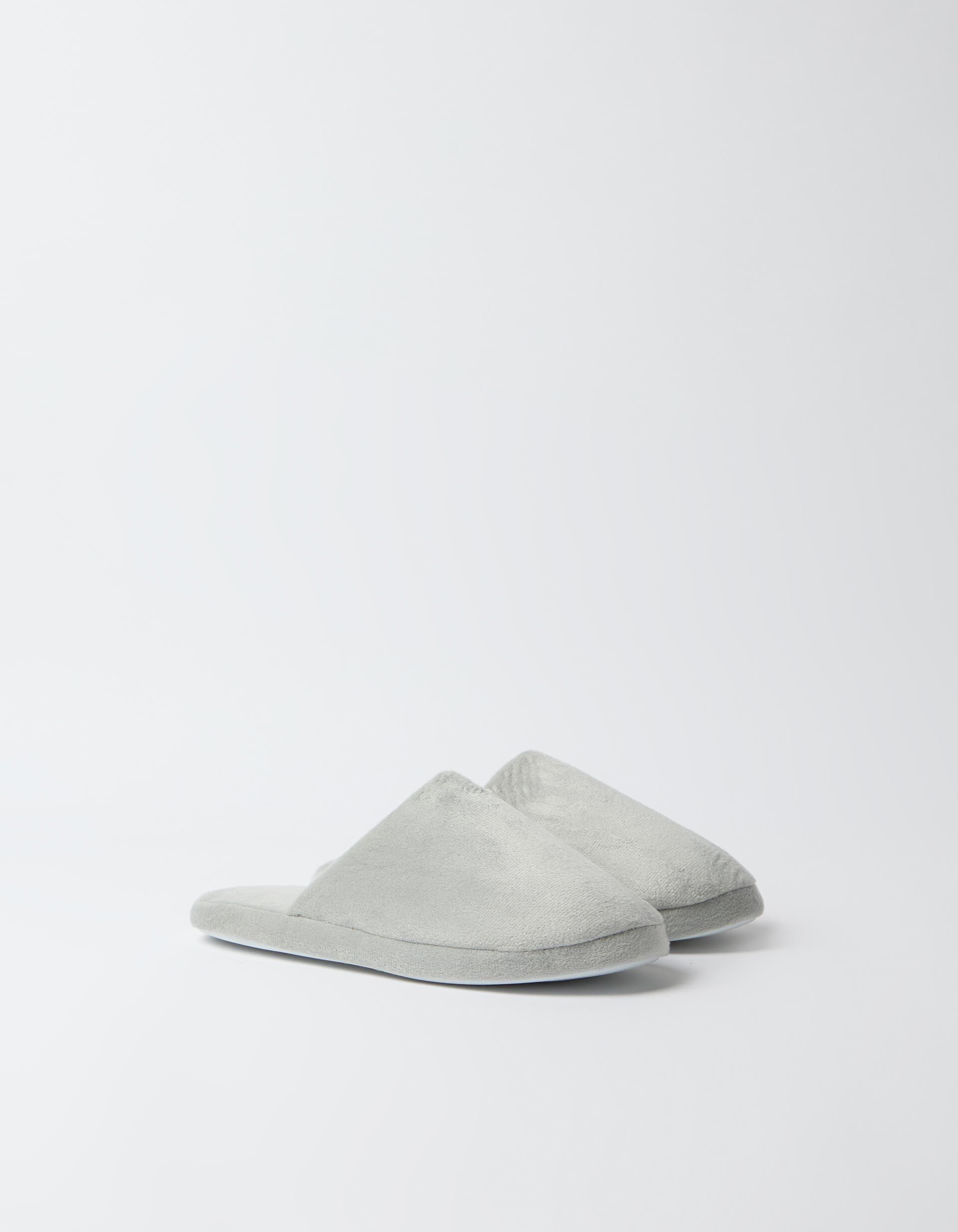 Comprar Online Chinelos De Quarto, Mulher, Cinzento Claro