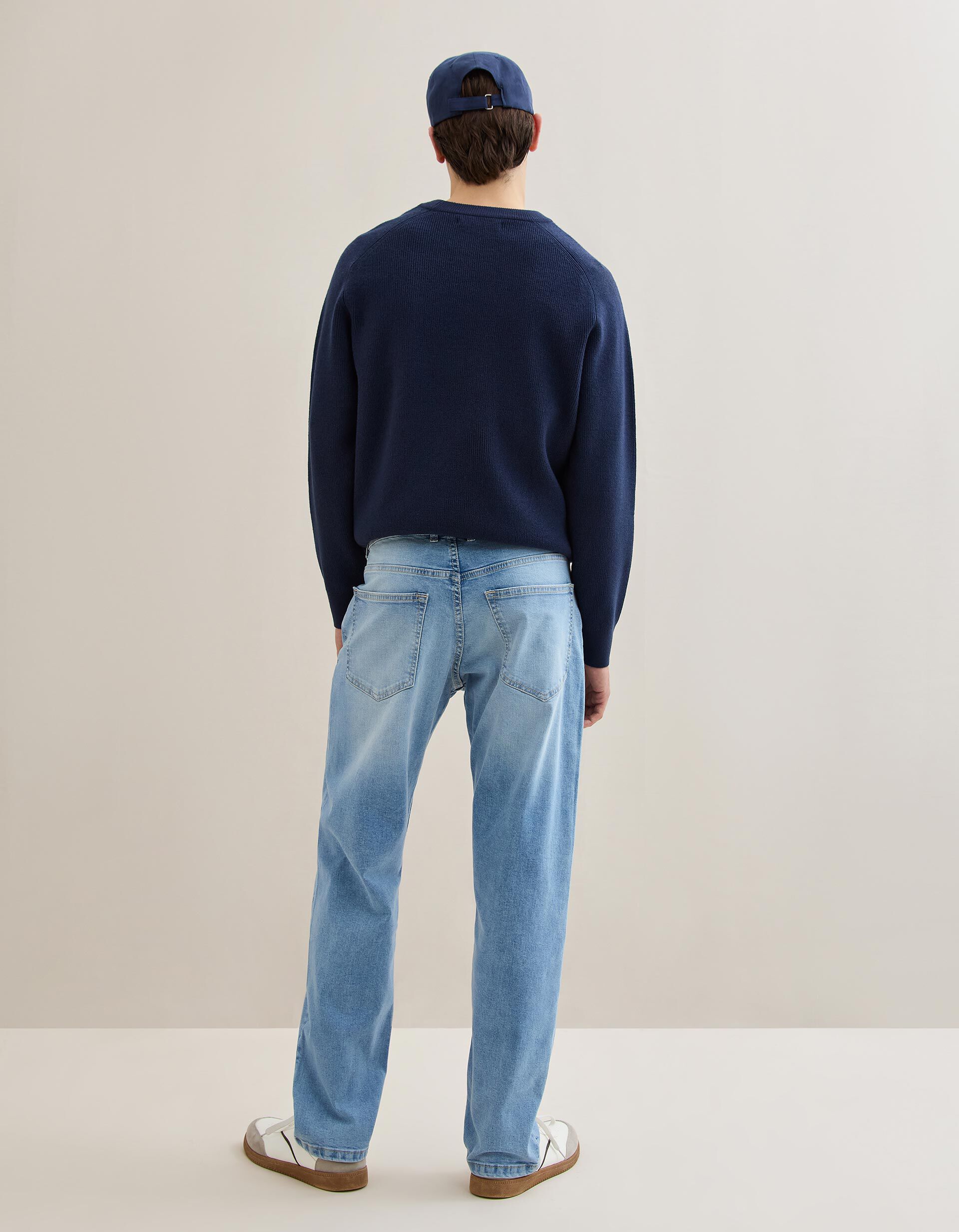 Comprar Online Cal&ccedil;as de Ganga 'Tapered Fit', Homem, Azul Claro