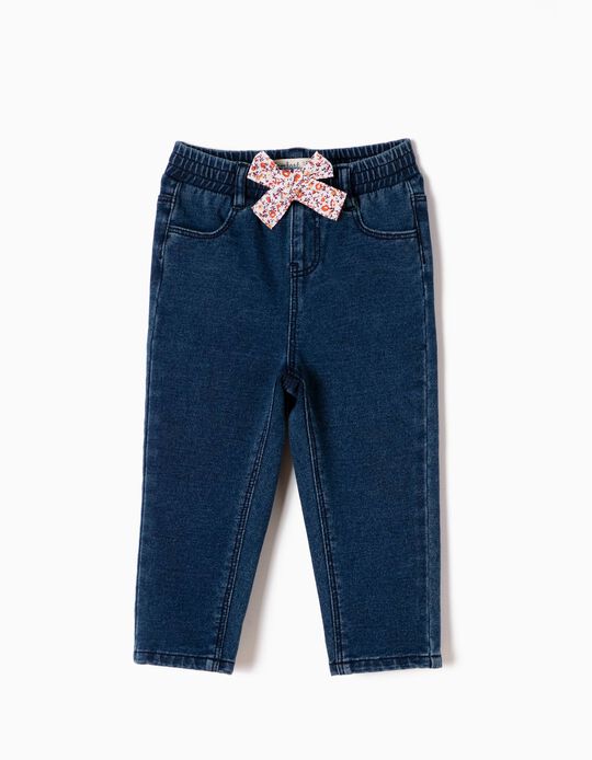 Comfort Jeans with Bow