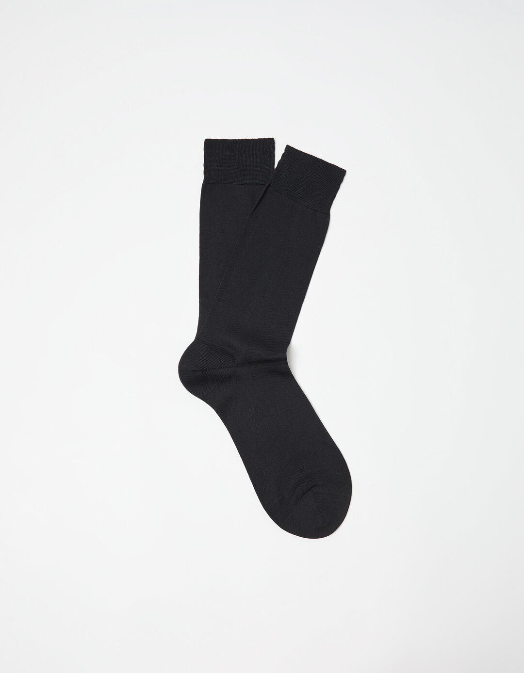 Meias 100% Algod&atilde;o, Homem, Preto