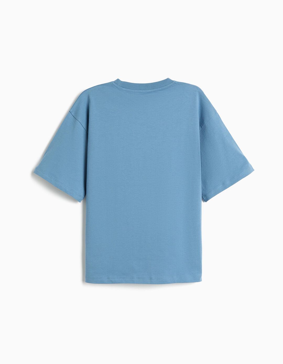 T-shirt Estampada, Menino, Azul
