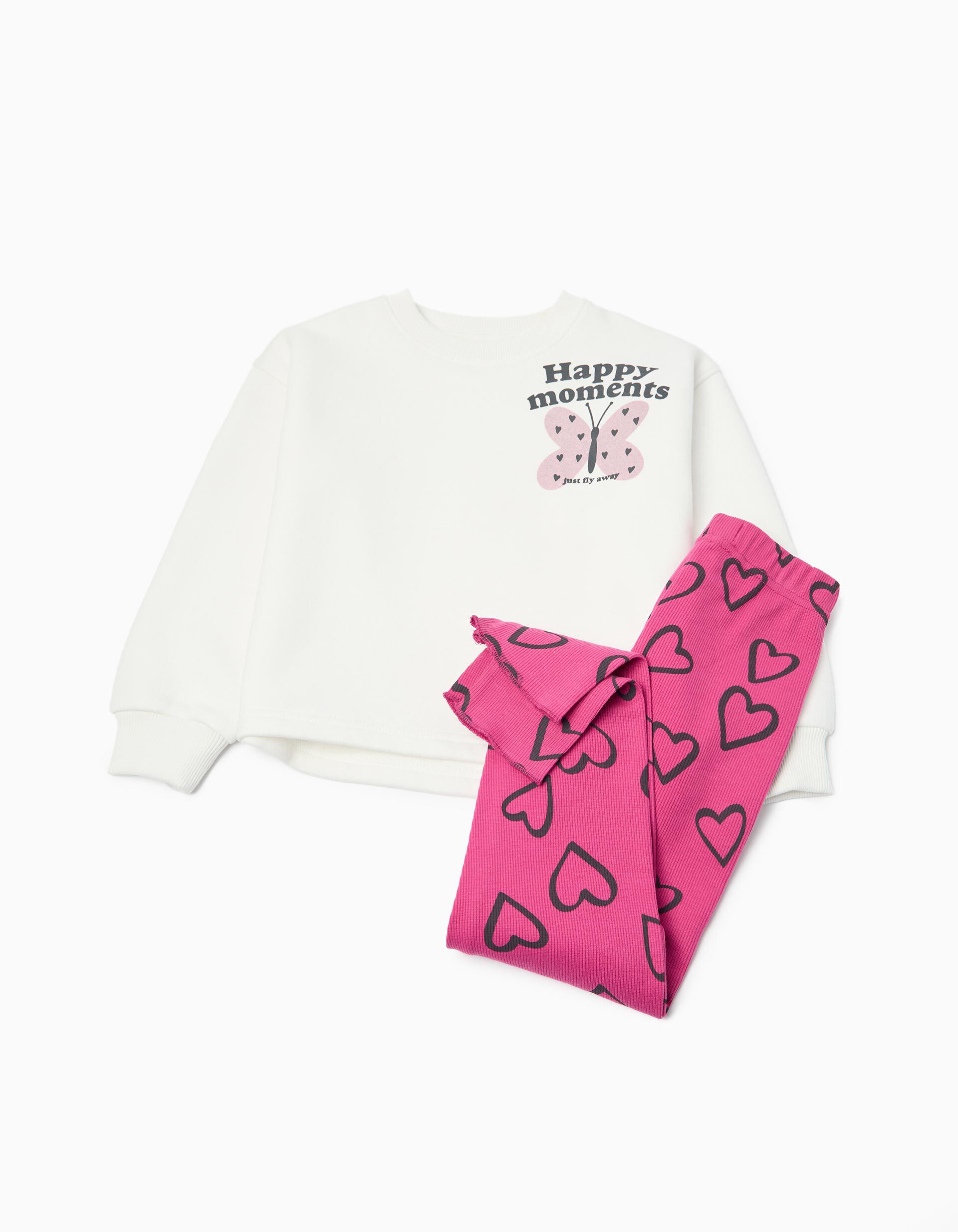 Comprar Online Conjunto de Jogging, Menina, Branco