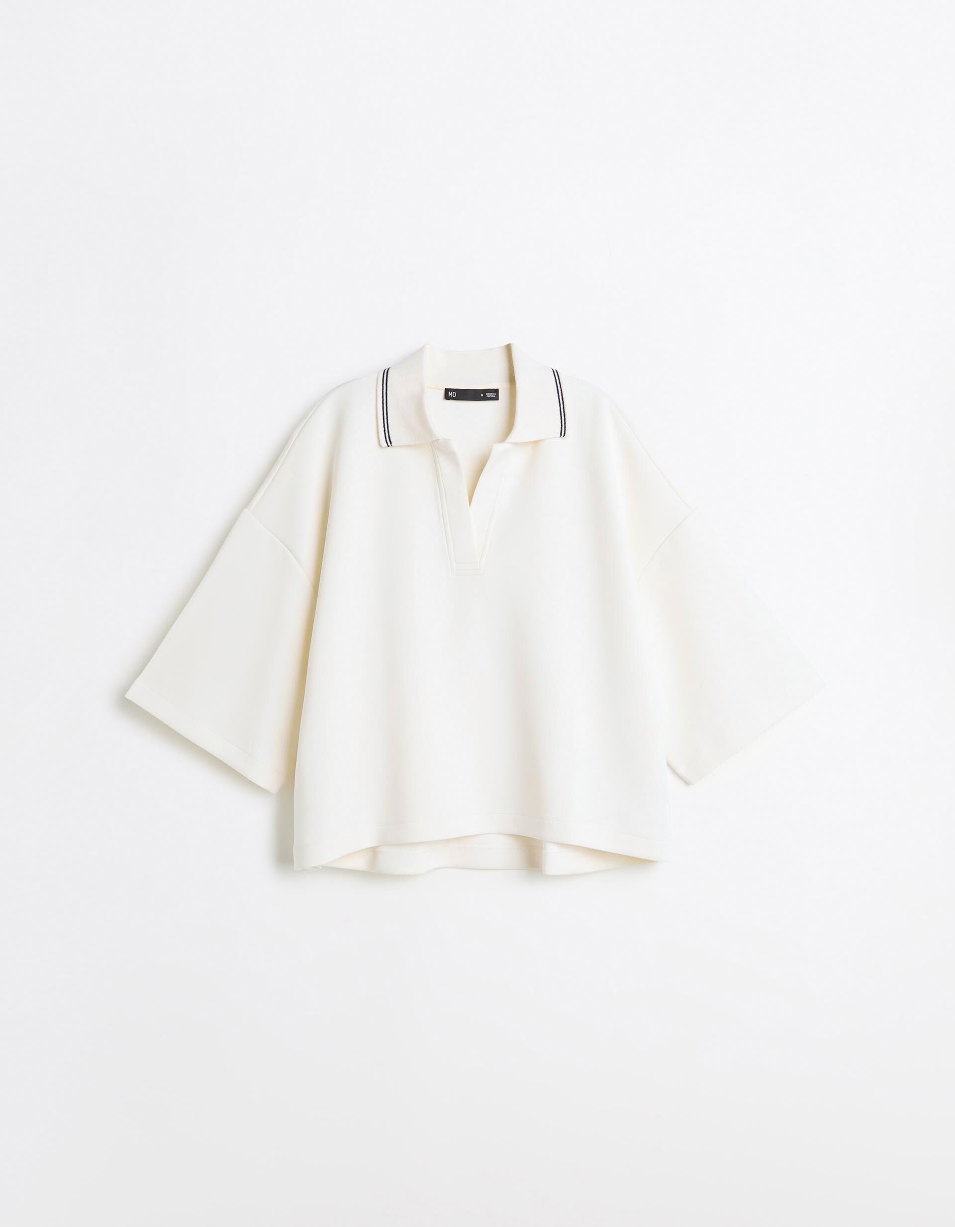 Comprar Online Polo Interlock, Mulher, Bege Claro