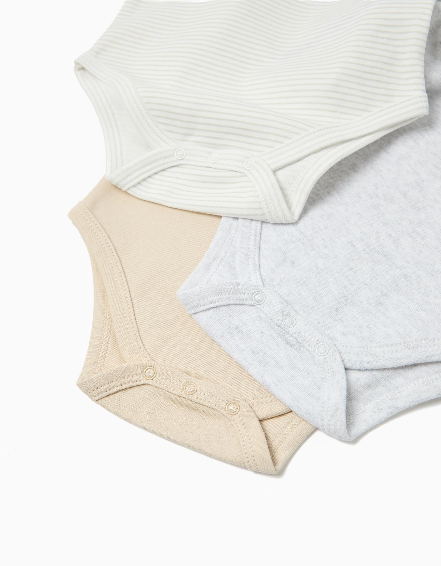 Comprar Online Pack 3 Bodies de Manga Comprida, Menino, Multicor