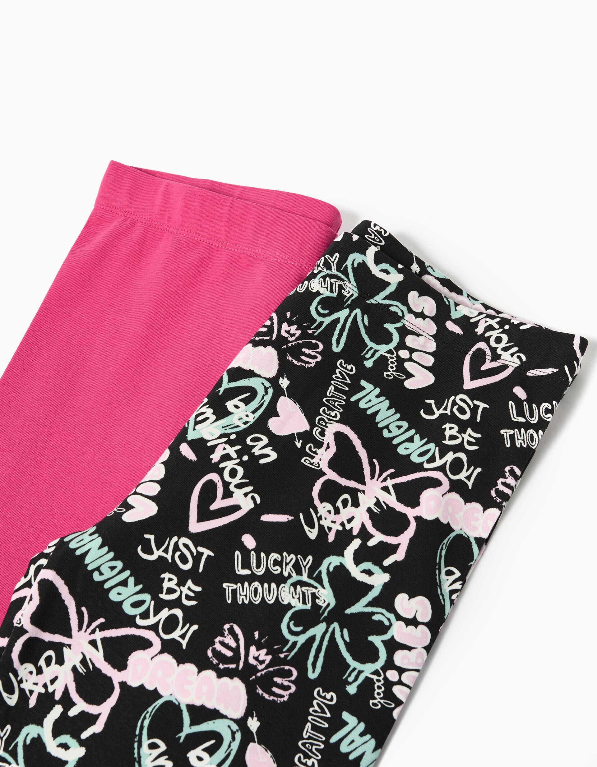 Comprar Online Pack 2 Leggings, Menina, Multicor