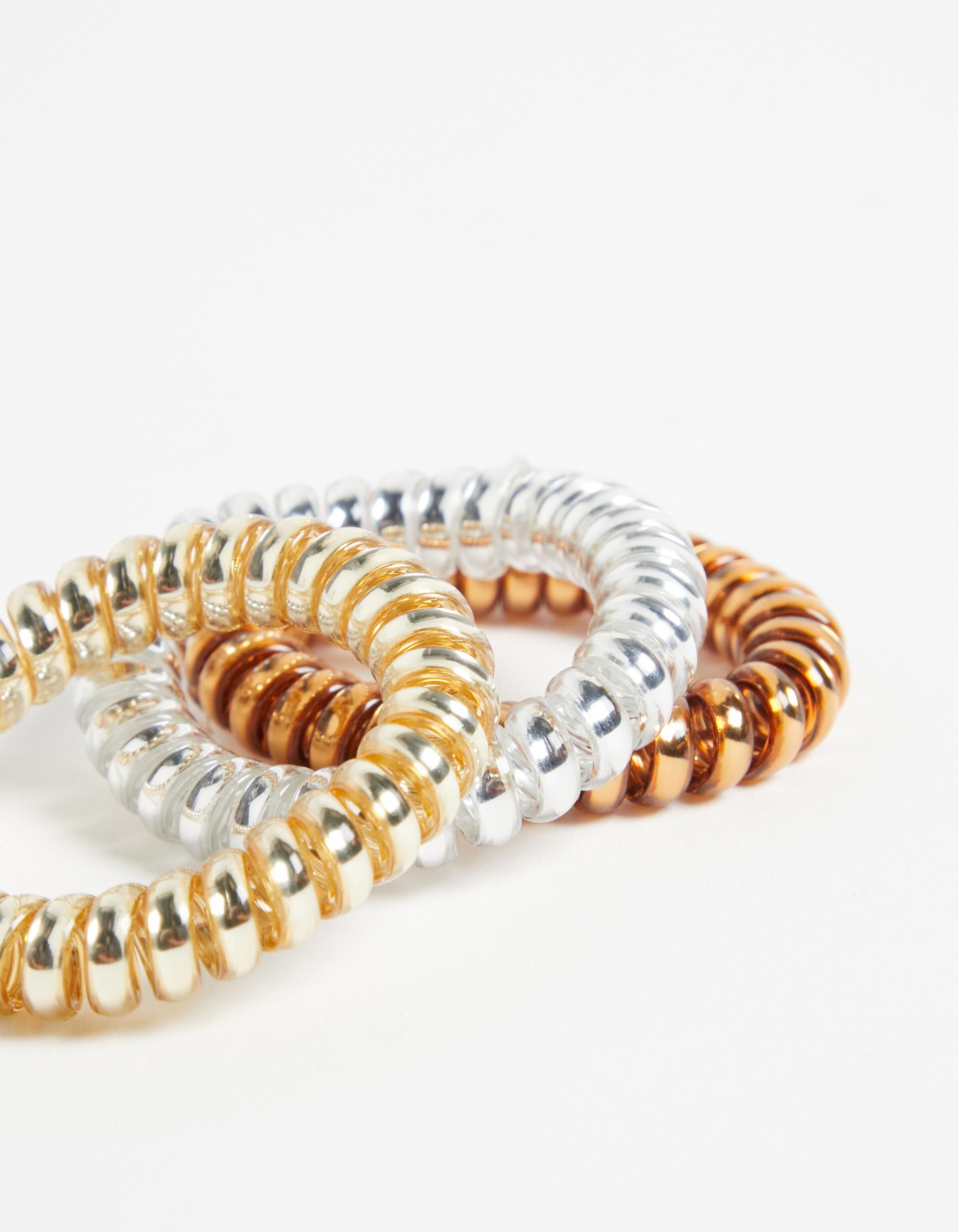 Comprar Online Pack 3 El&aacute;sticos de Cabelo, Mulher, Multicor