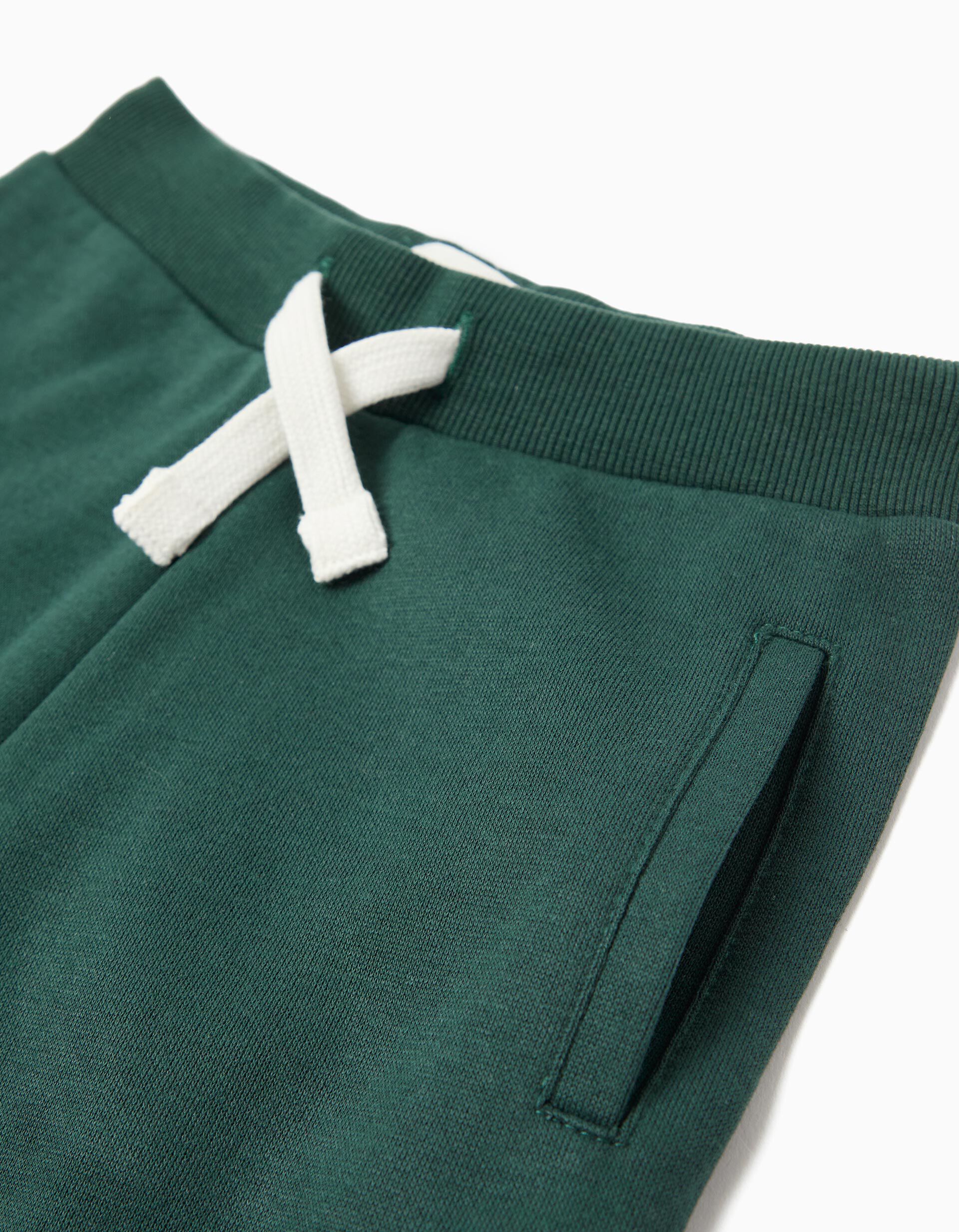 Comprar Online Cal&ccedil;as Jogging, Menino, Verde Escuro