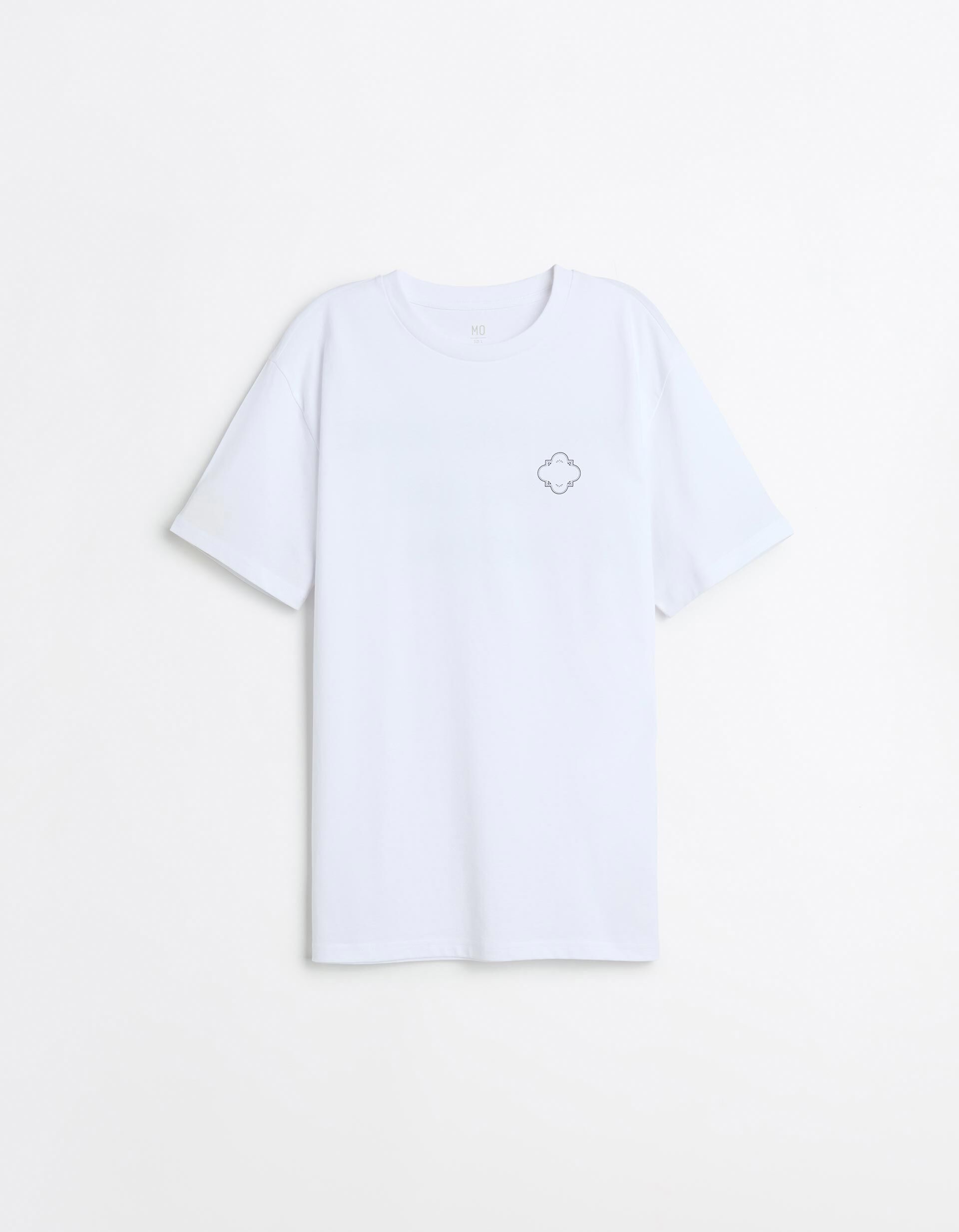 Comprar Online T-shirt Jersey Estampada, Homem, Branco