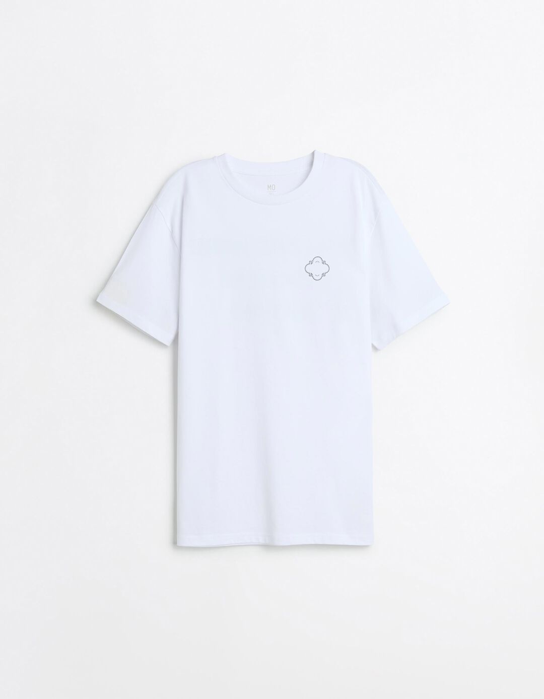 T-shirt Jersey Estampada, Homem, Branco