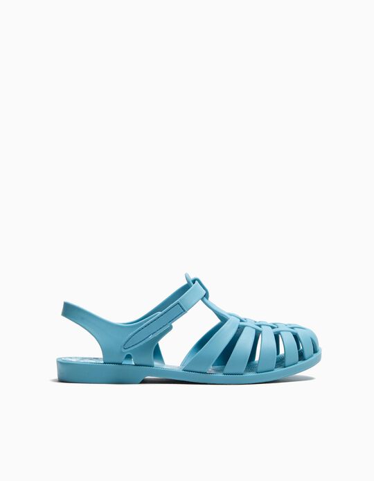Comprar Online Sandálias de Borracha, Criança, Azul Claro