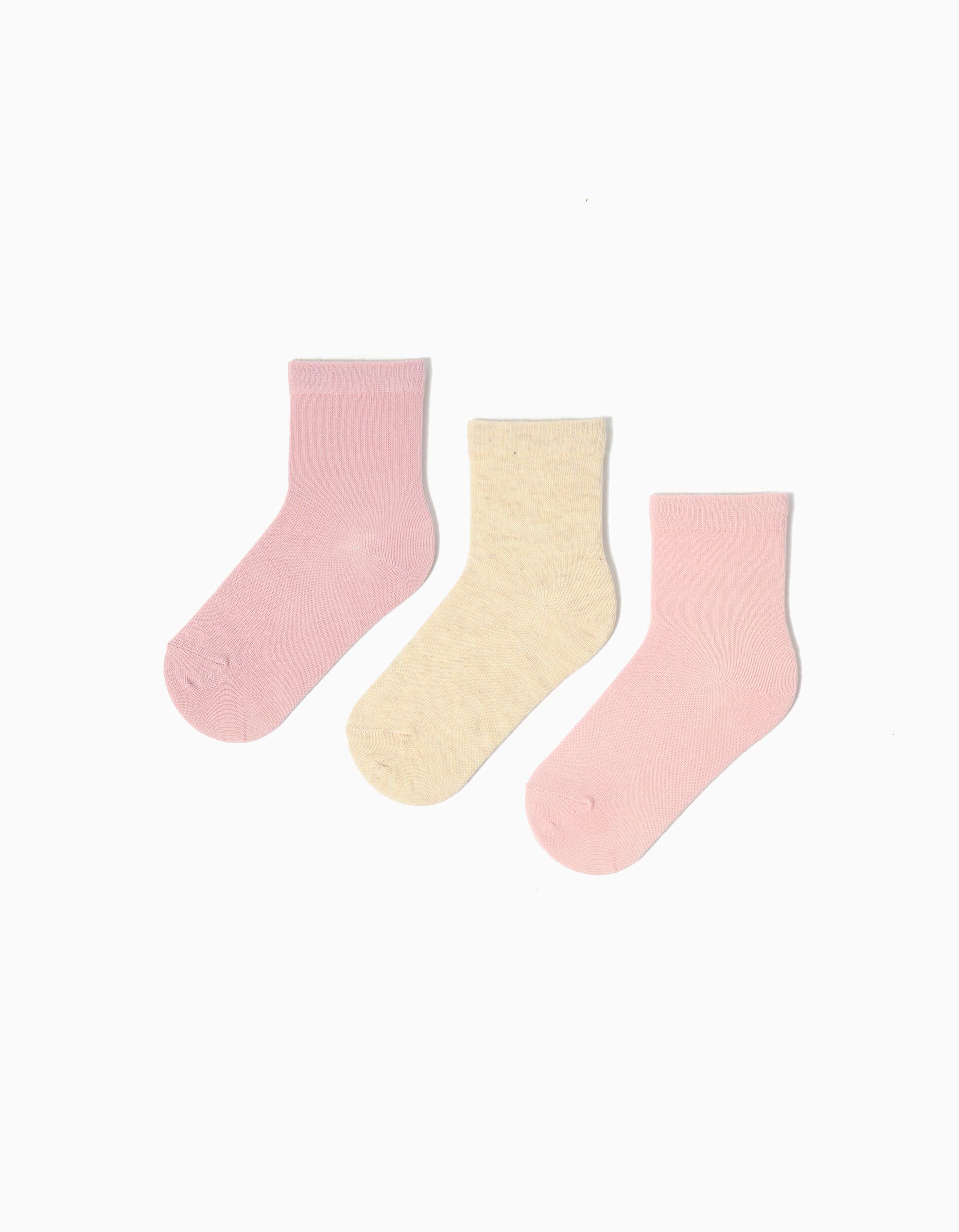 Comprar Online Pack 3 Pares de Meias, Menina, Multicolor