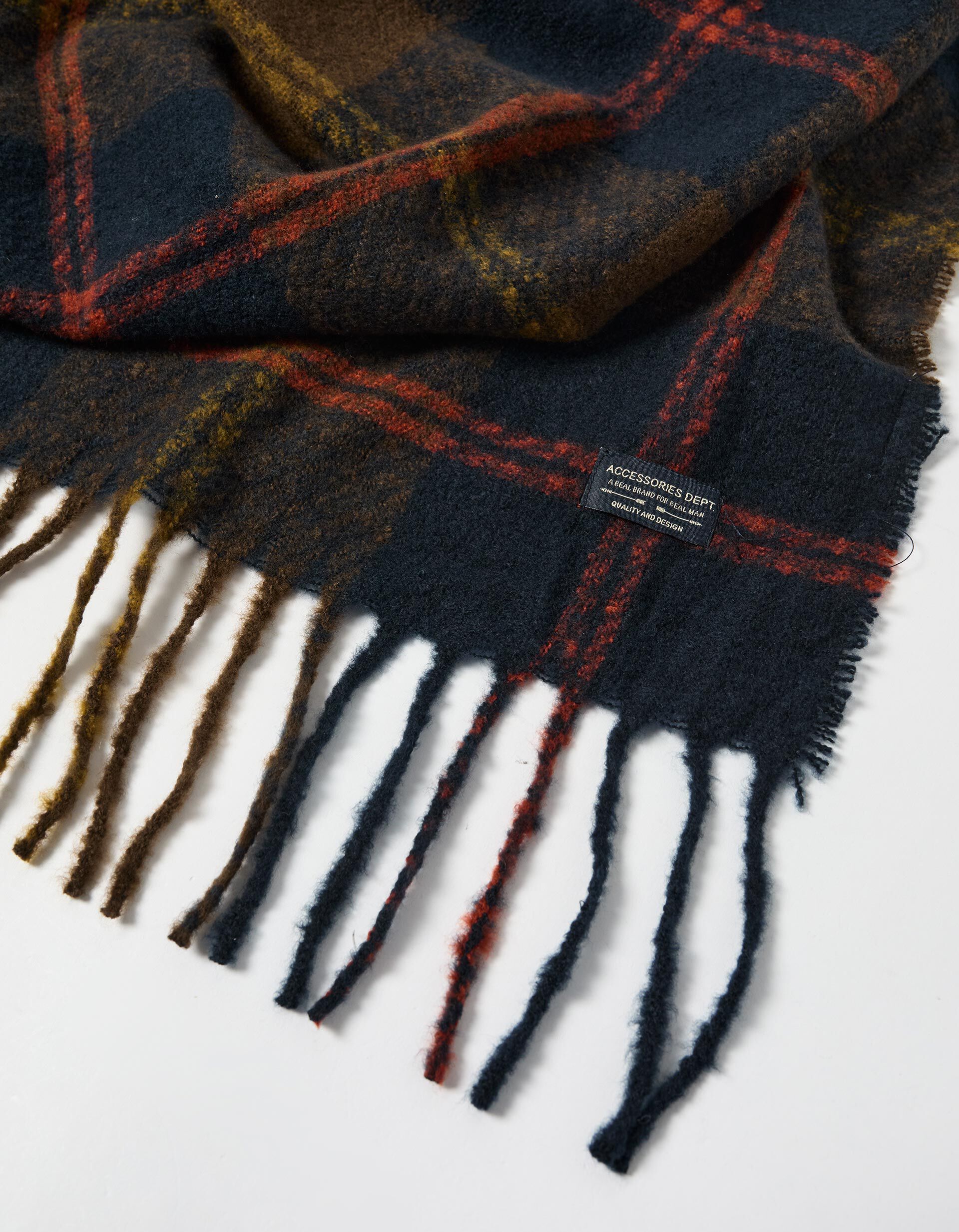 Comprar Online Cachecol de Malha, Homem, Azul Escuro