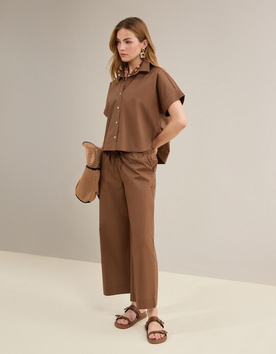Comprar Online Cal&ccedil;as, Mulher, Castanho