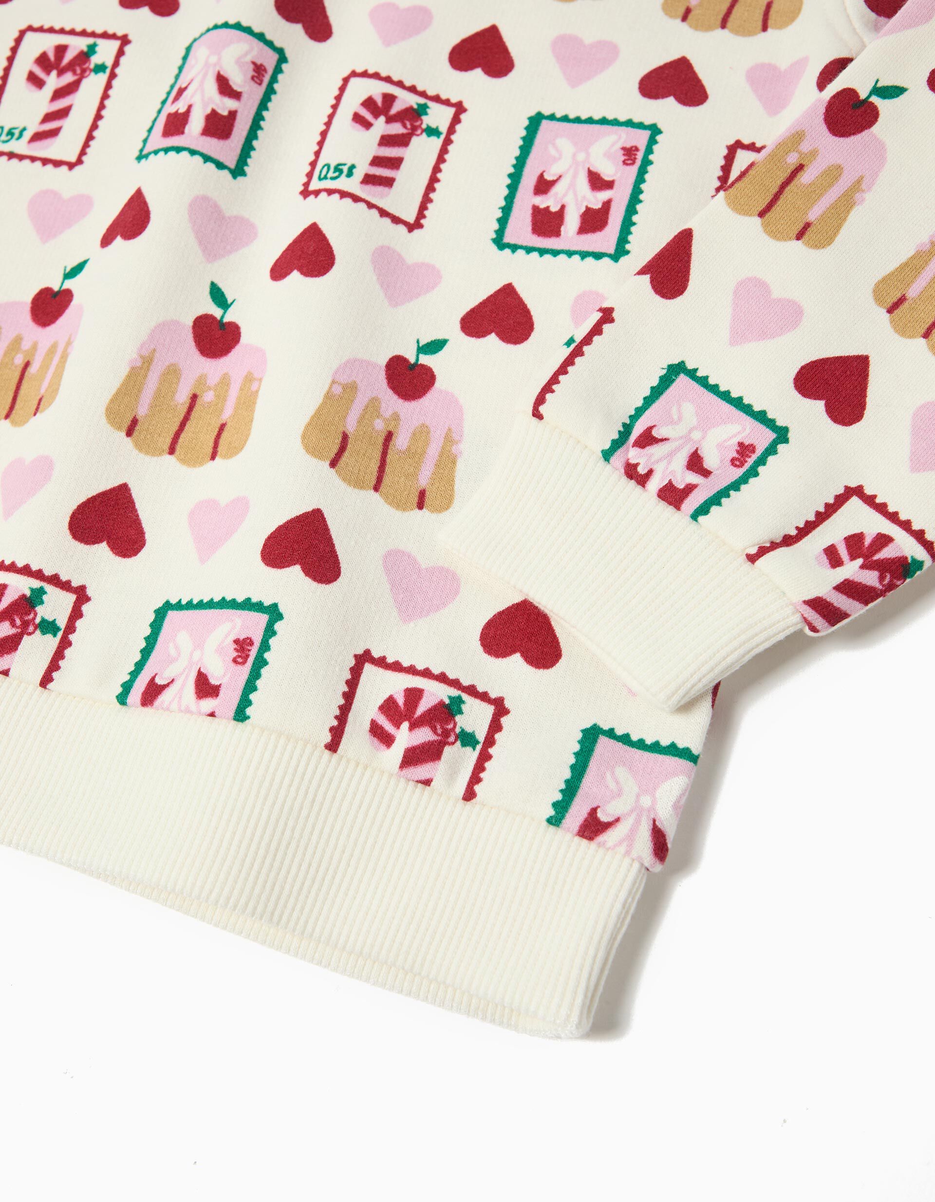 Comprar Online Sweatshirt de Natal, Menina, Branco