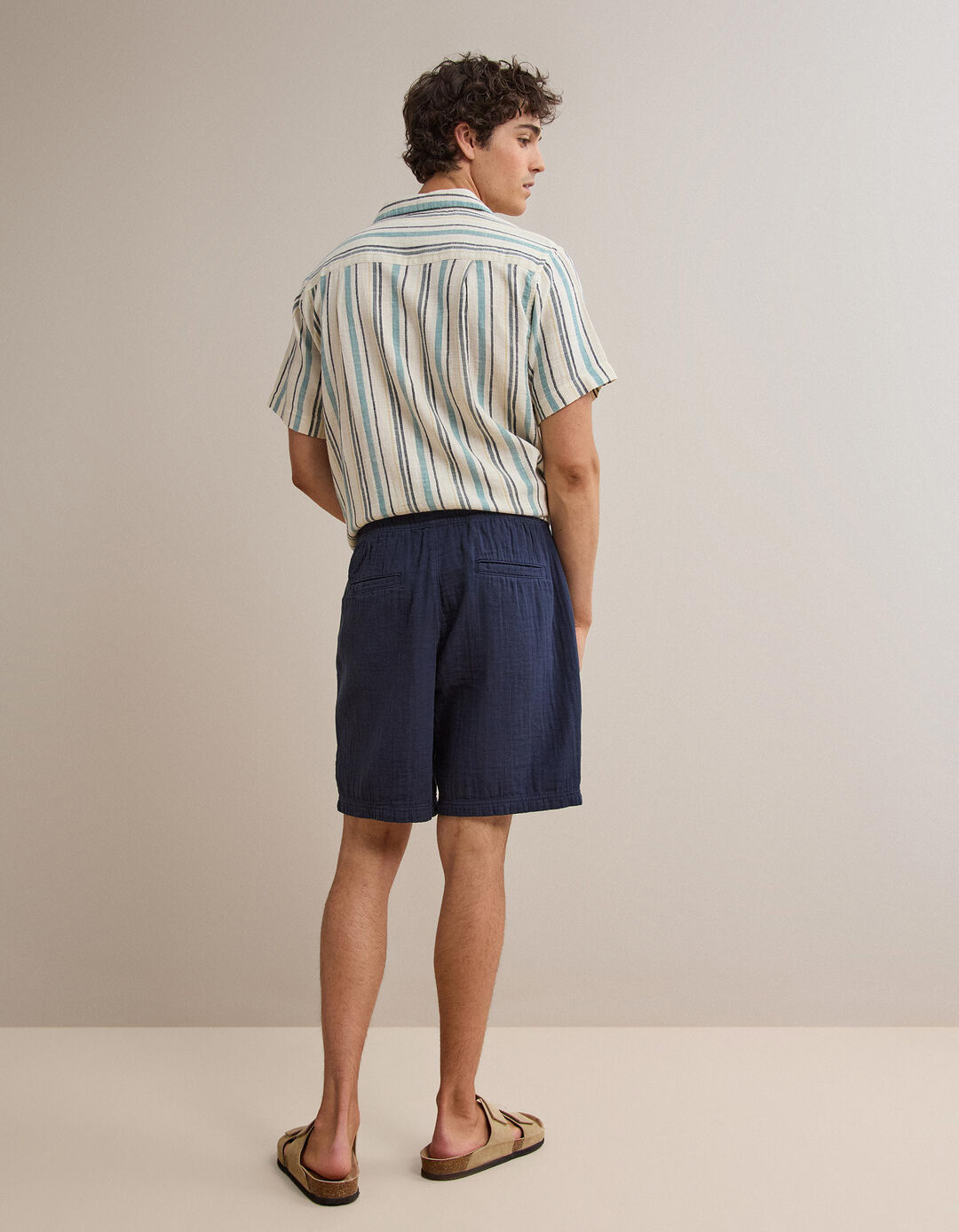 Cal&ccedil;&otilde;es, Homem, Azul Escuro