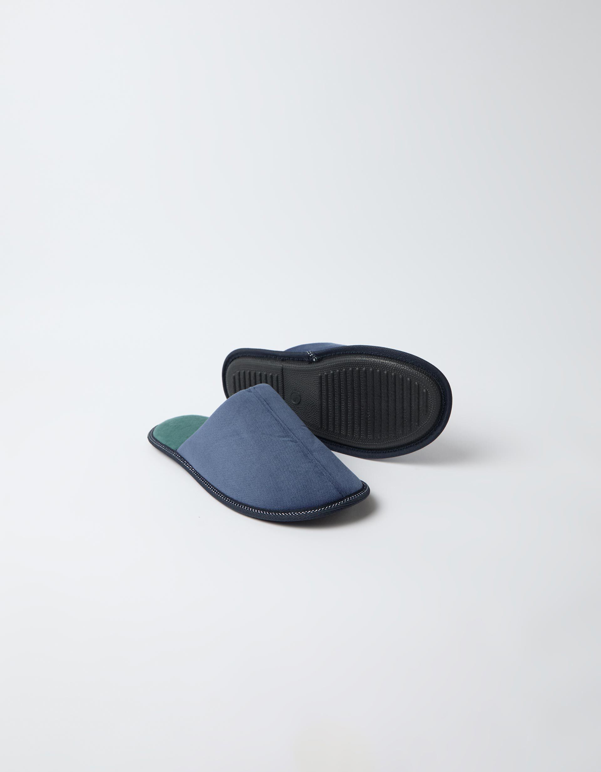 Comprar Online Chinelos De Quarto, Homem, Azul