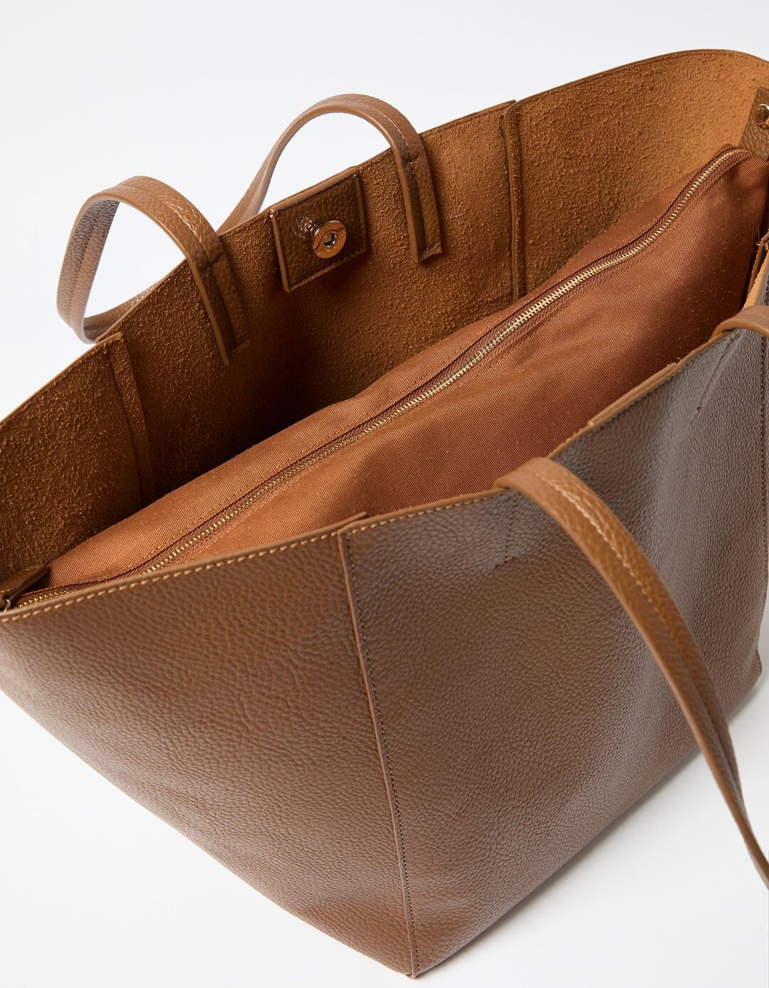 Mala Shopper, Mulher, Castanho