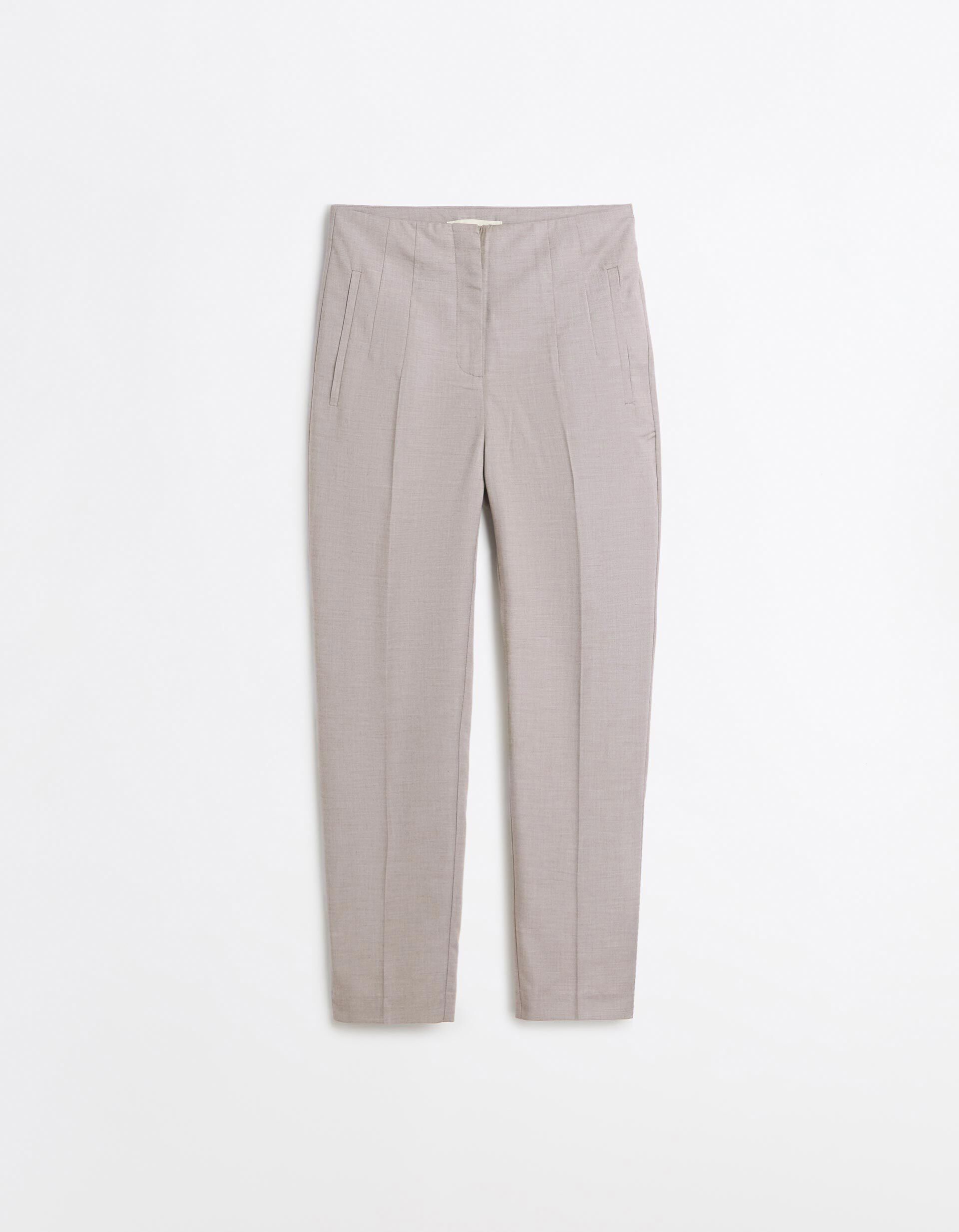 Comprar Online Cal&ccedil;as De Cintura Subida, Mulher, Bege