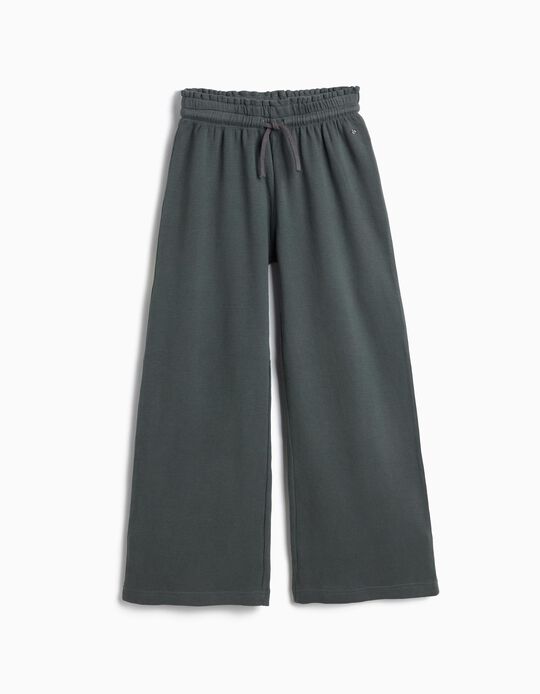 Comprar Online Cal&ccedil;as Wide Leg, Menina, Cinzento Escuro