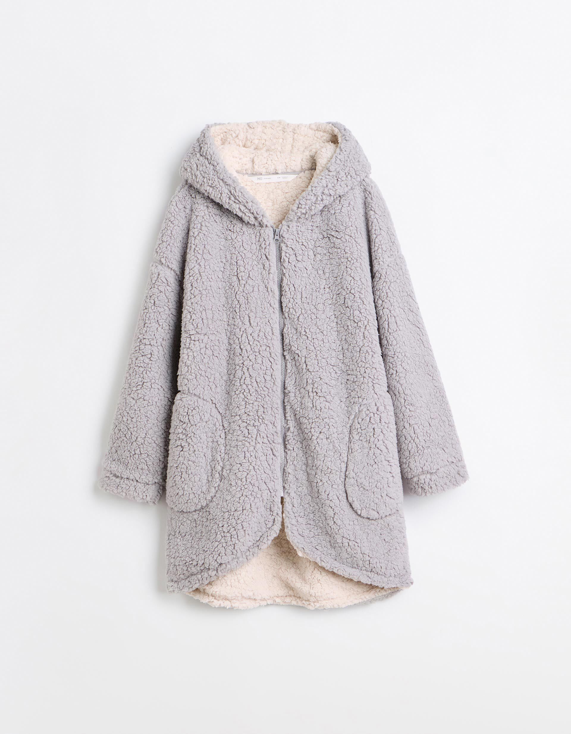 Comprar Online Robe Sherpa, Mulher, Cinzento