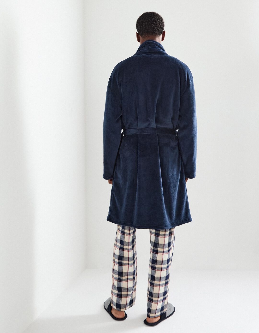 Robe, Homem, Azul Escuro