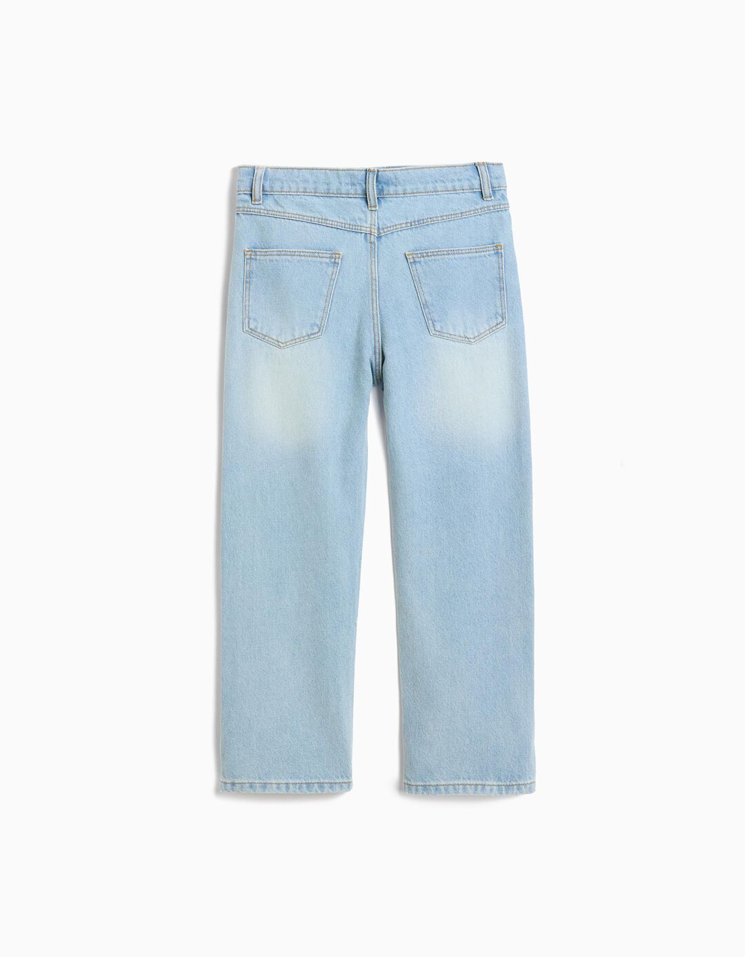 Cal&ccedil;as de Ganga 'Regular Fit', Menino, Azul Claro