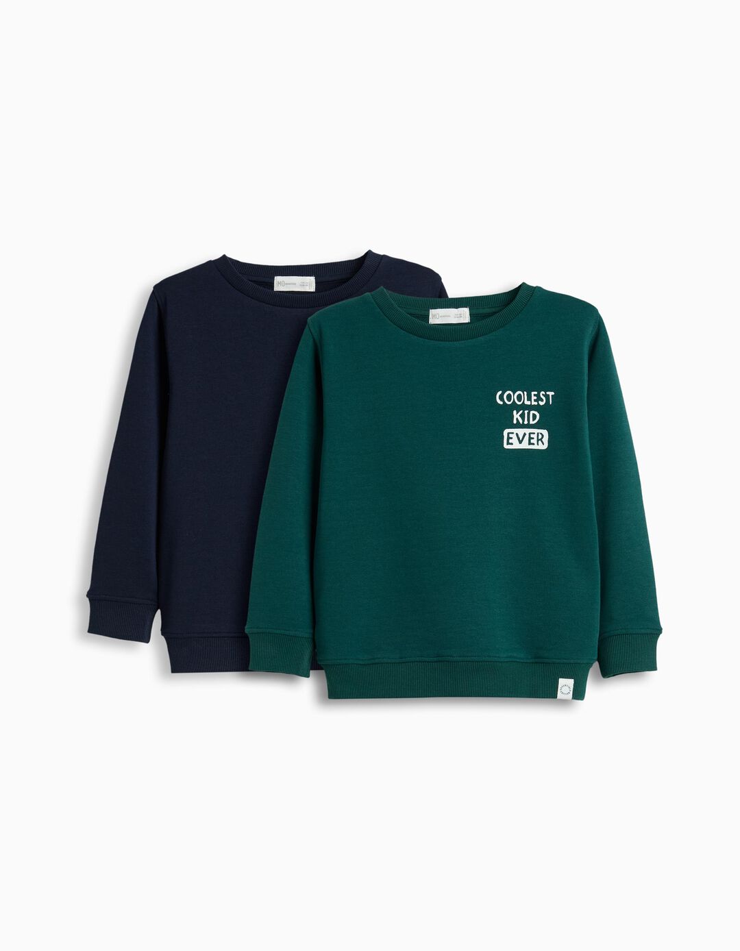 Pack 2 Sweatshirts De Felpa, Menino, Verde Escuro