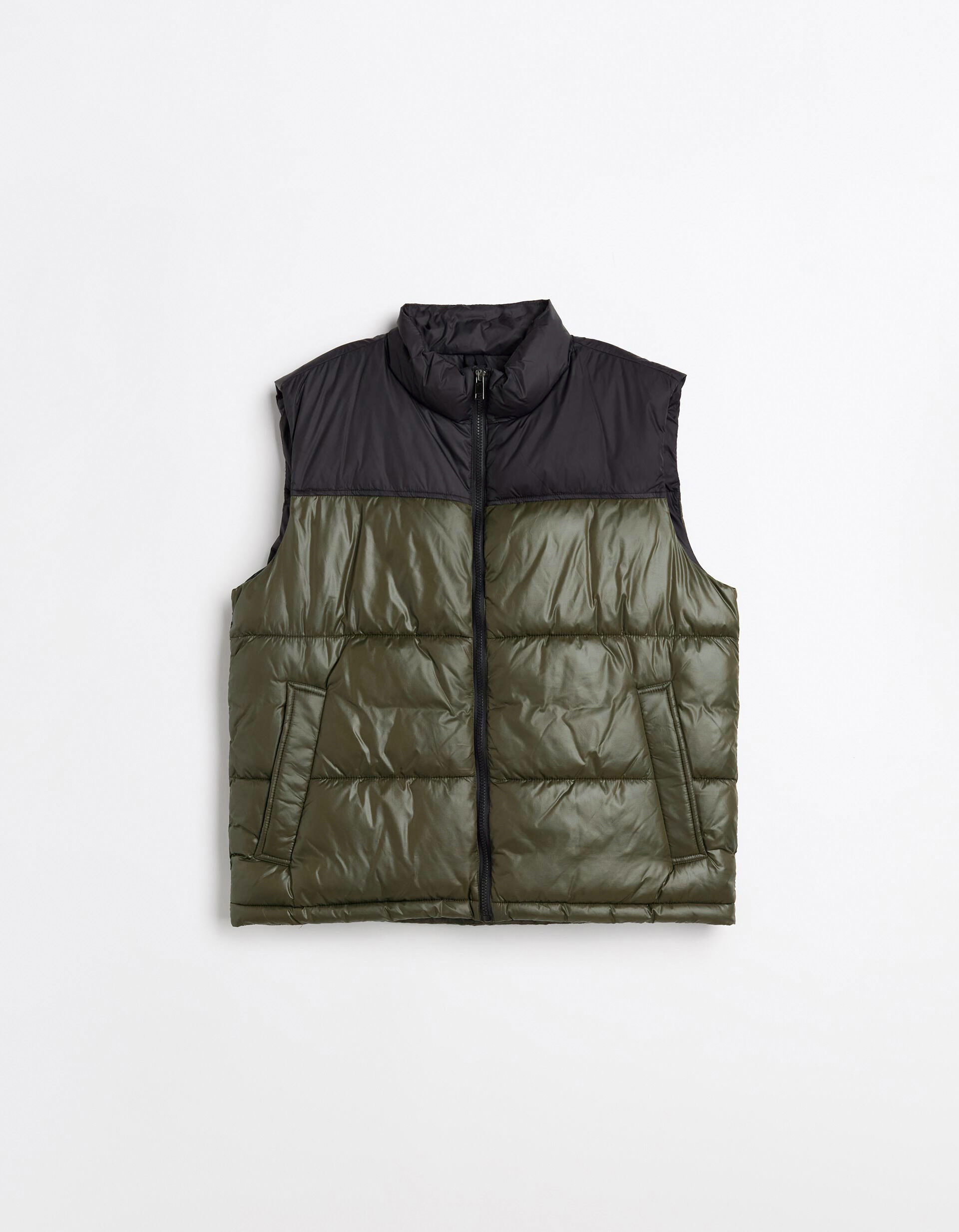 Comprar Online Colete Acolchoado, Homem, Verde Escuro