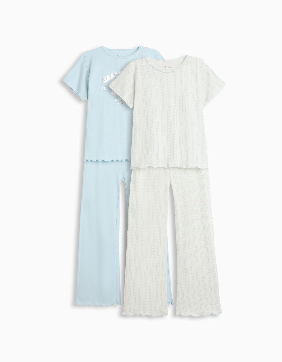 Pack 2 Pijamas Jersey, Menina, Multicolor
