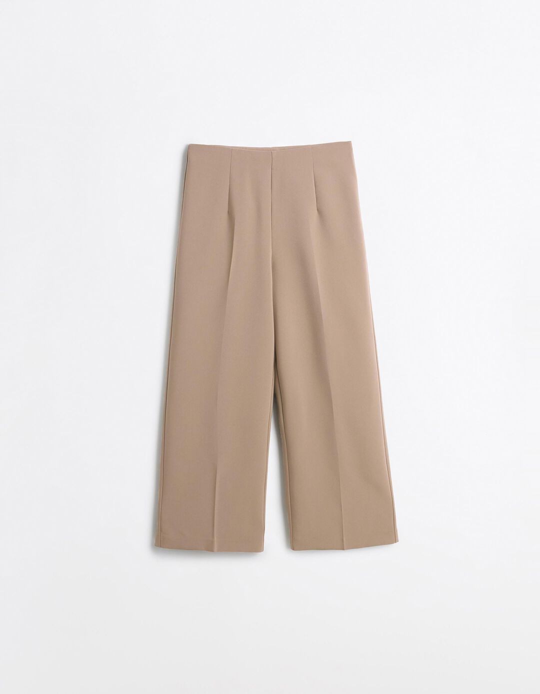 Cal&ccedil;as Culotte, Mulher, Bege Escuro