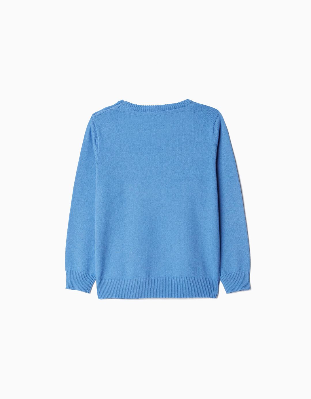 Camisola de Malha, Bebé Menino, Azul