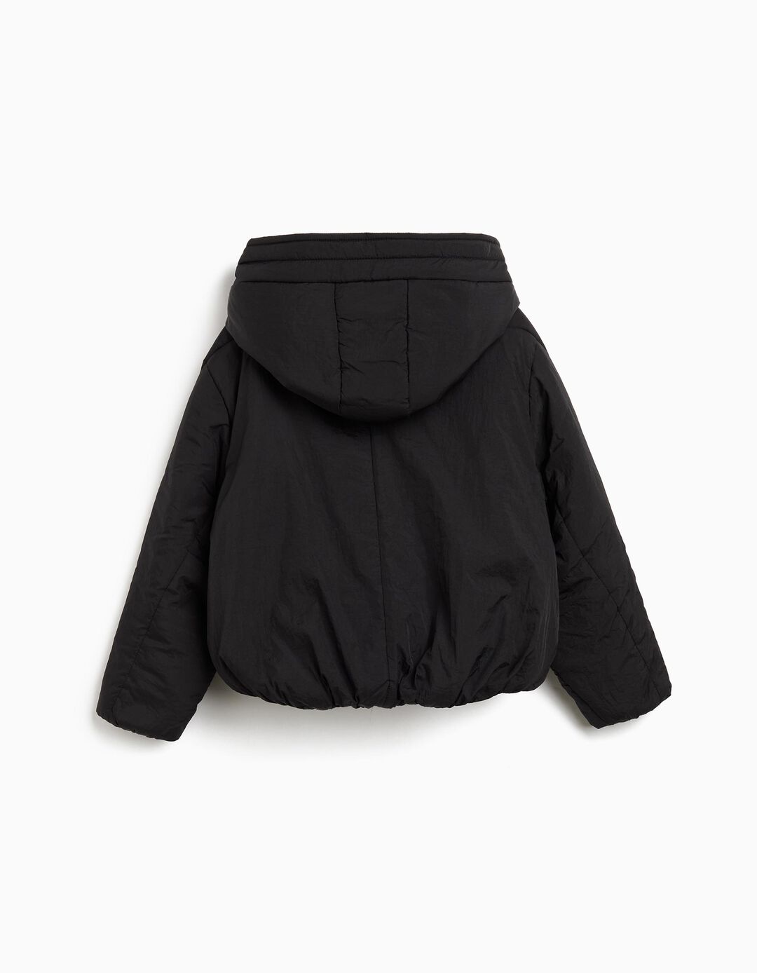 Casaco Acolchoado, Menina, Preto