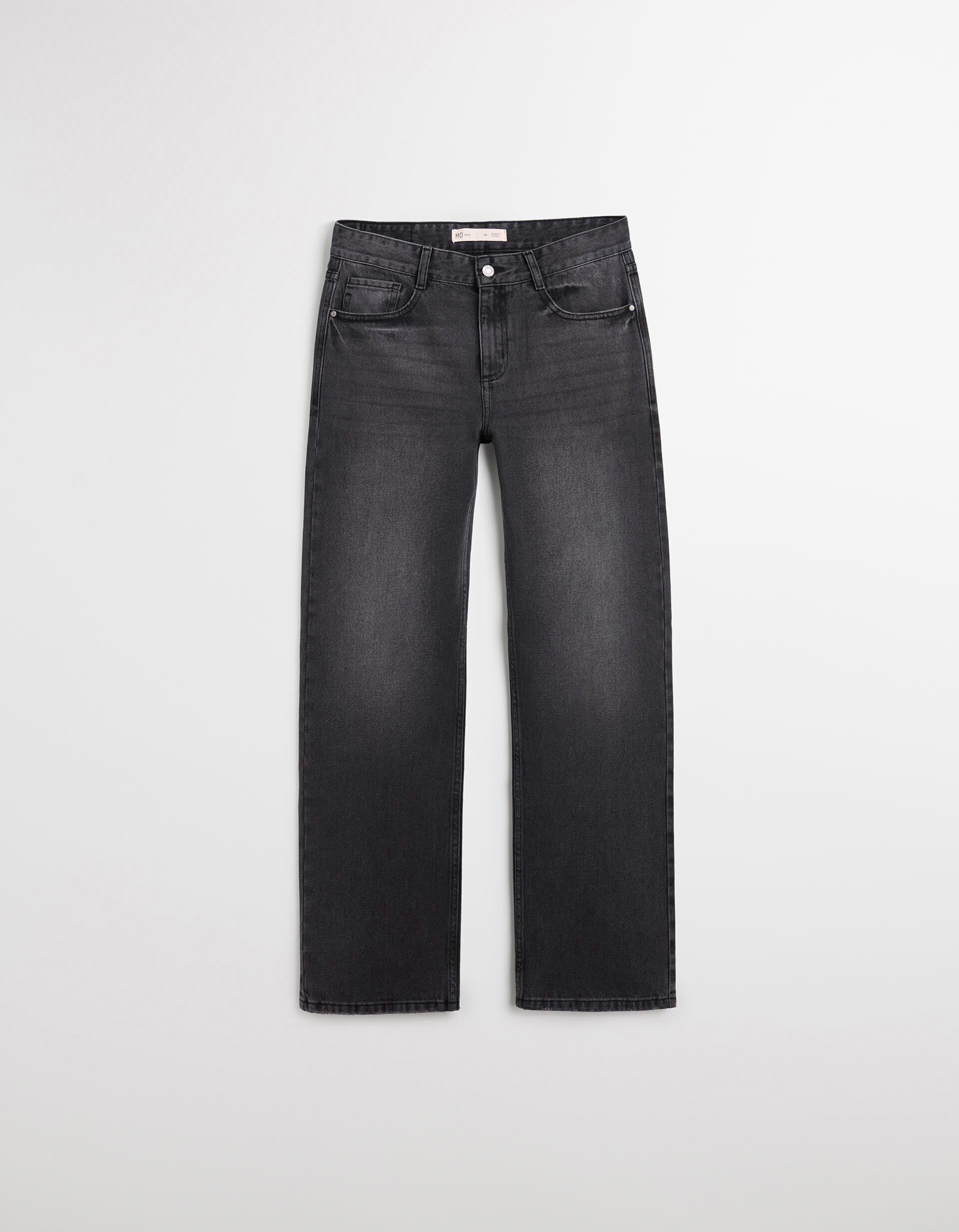 Comprar Online Cal&ccedil;as de Ganga Wide Leg, Mulher, Cinzento