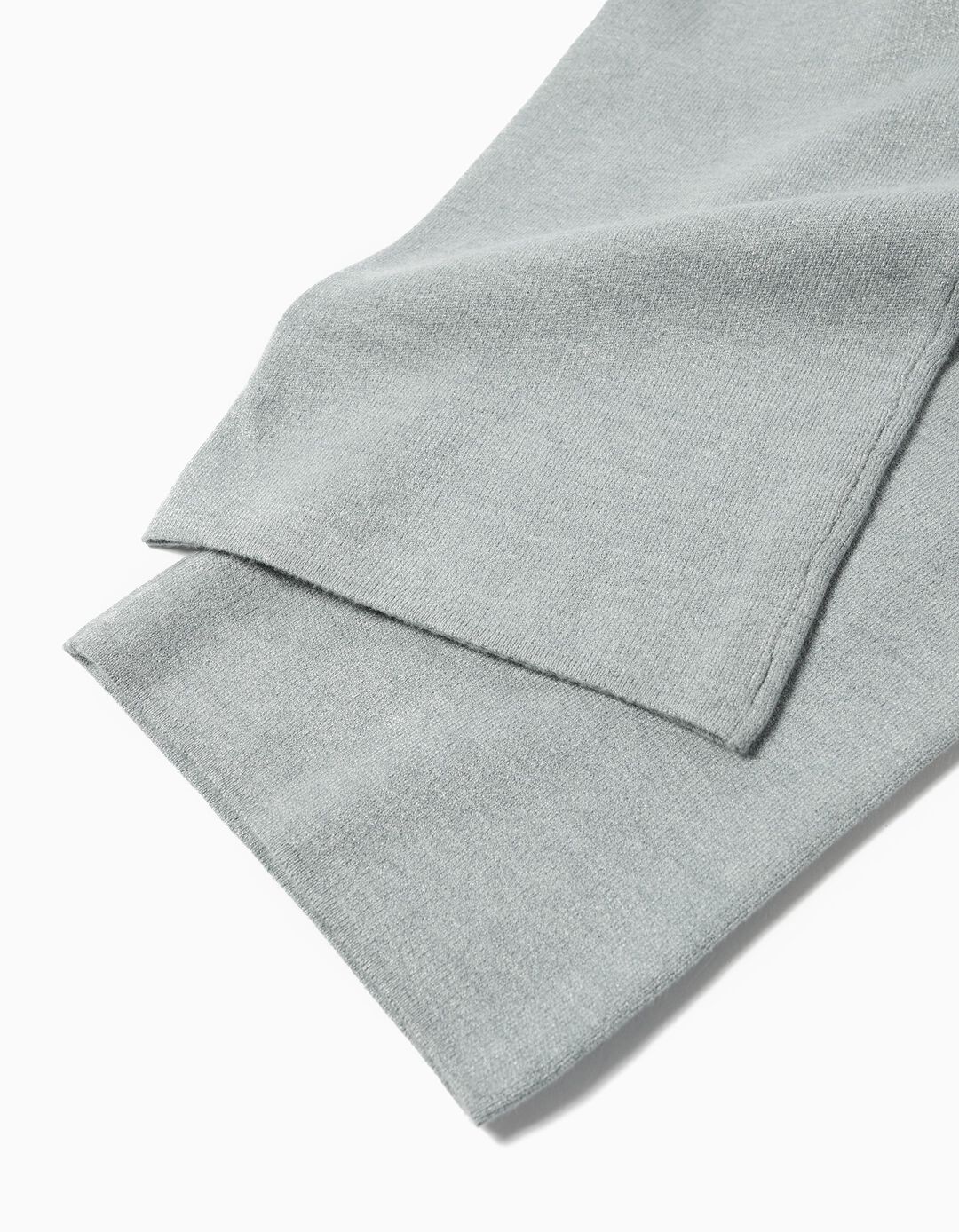 Calças Wide Leg, Menina, Cinzento