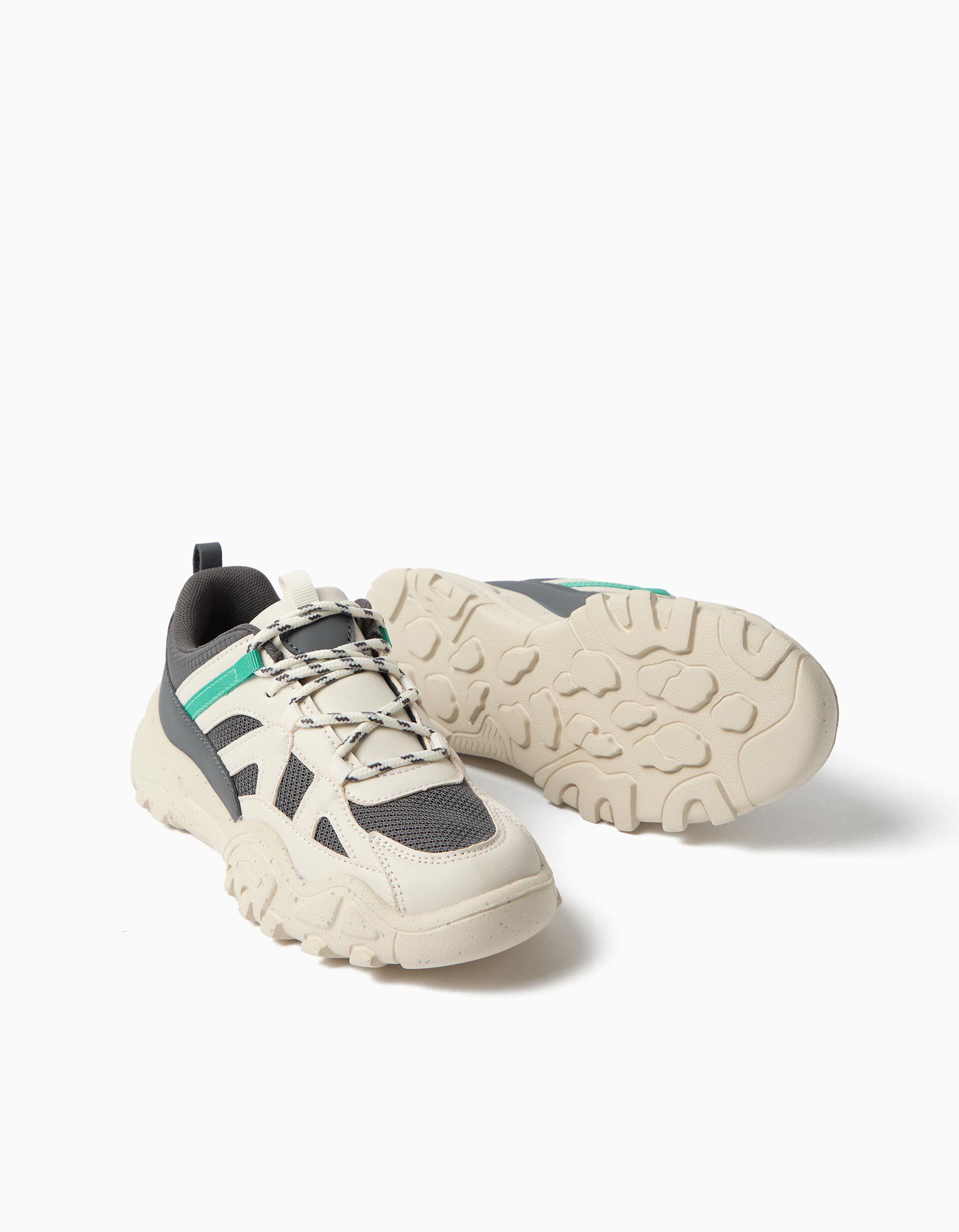 Comprar Online Sapatilhas Chunky, Menino, Cinzento