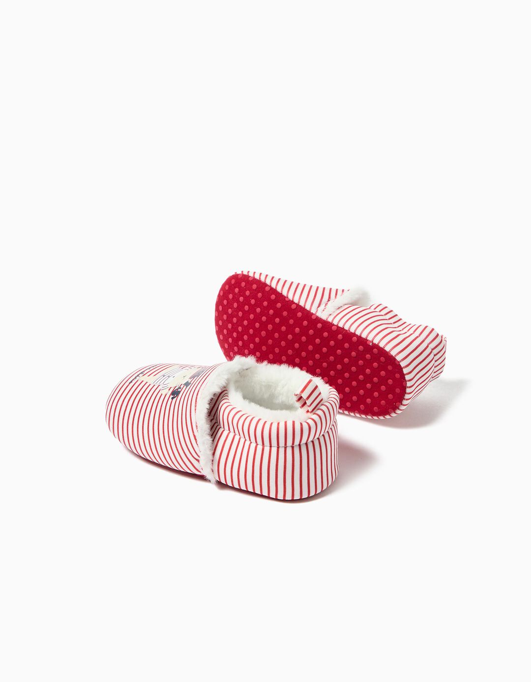 Pantufas Riscas com Estampado, Menina, Multicor