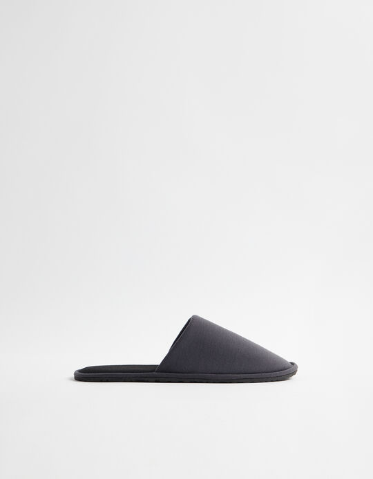 Comprar Online Chinelos de Quarto Básicos, Homem, Preto