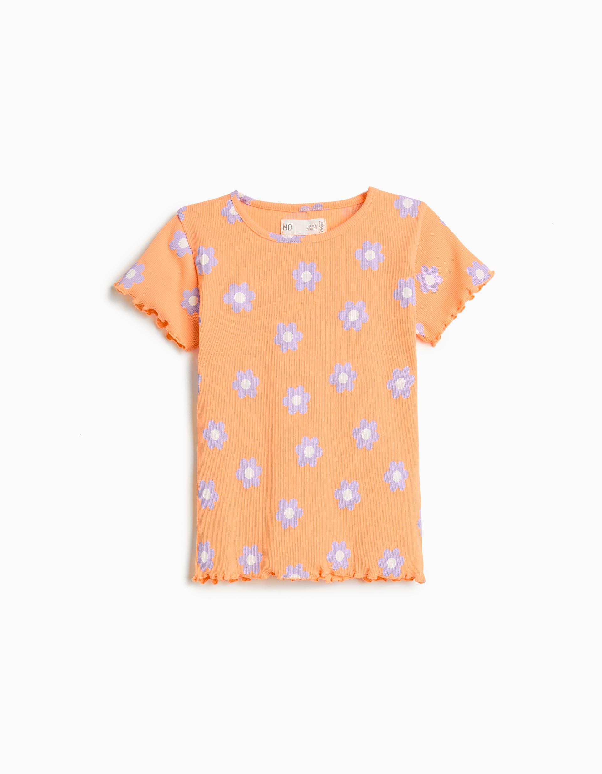 Comprar Online T-shirt, Menina, Laranja Claro
