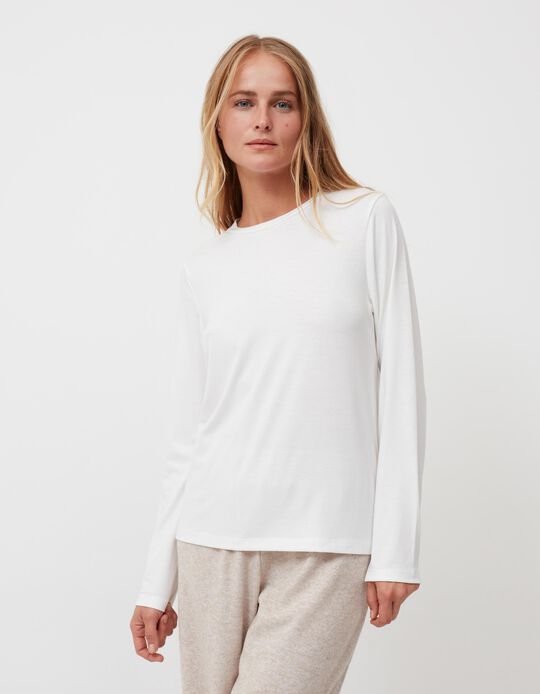 Thermal Underwear T-shirt, Women, White