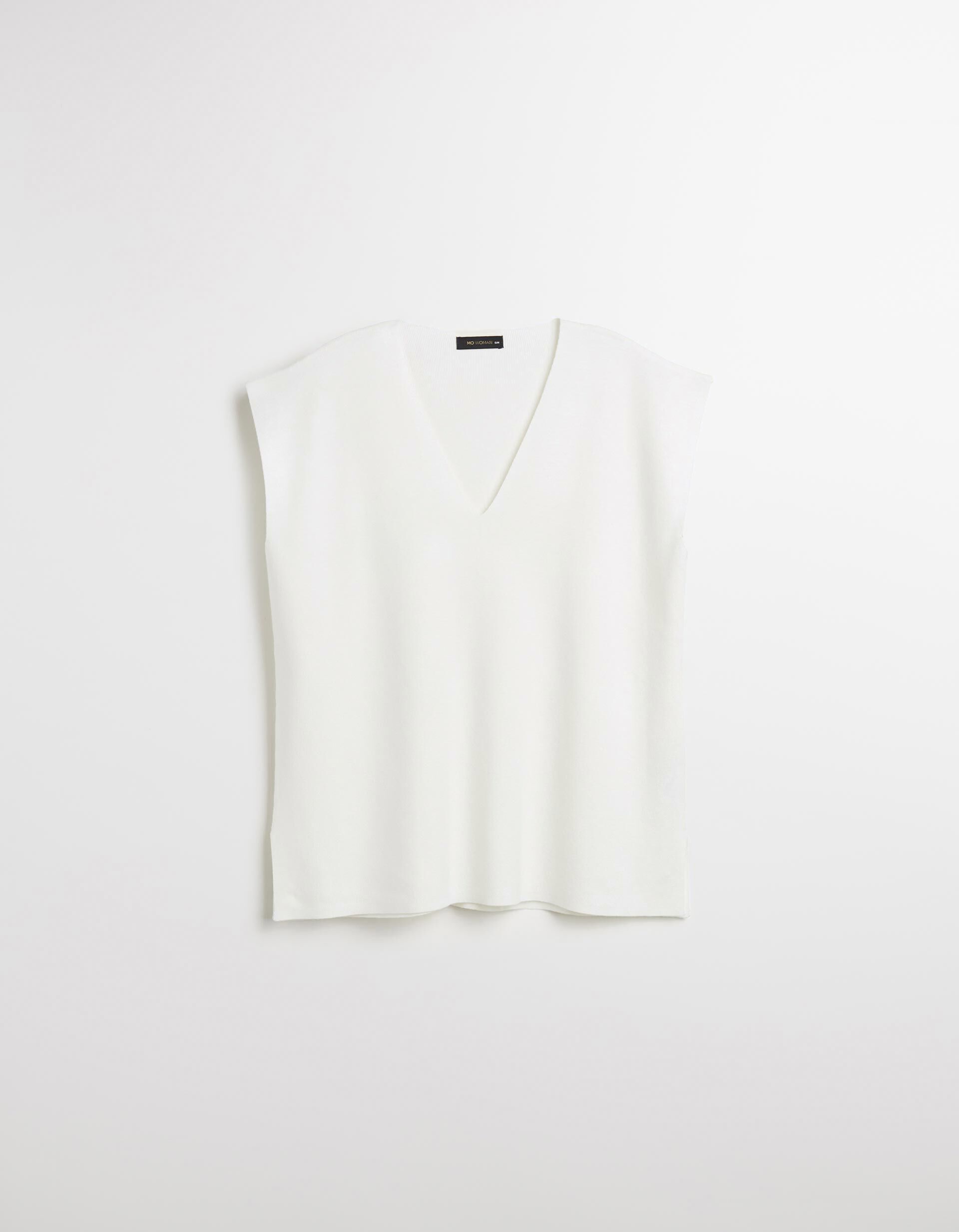 Comprar Online Colete de Malha, Mulher, Branco 