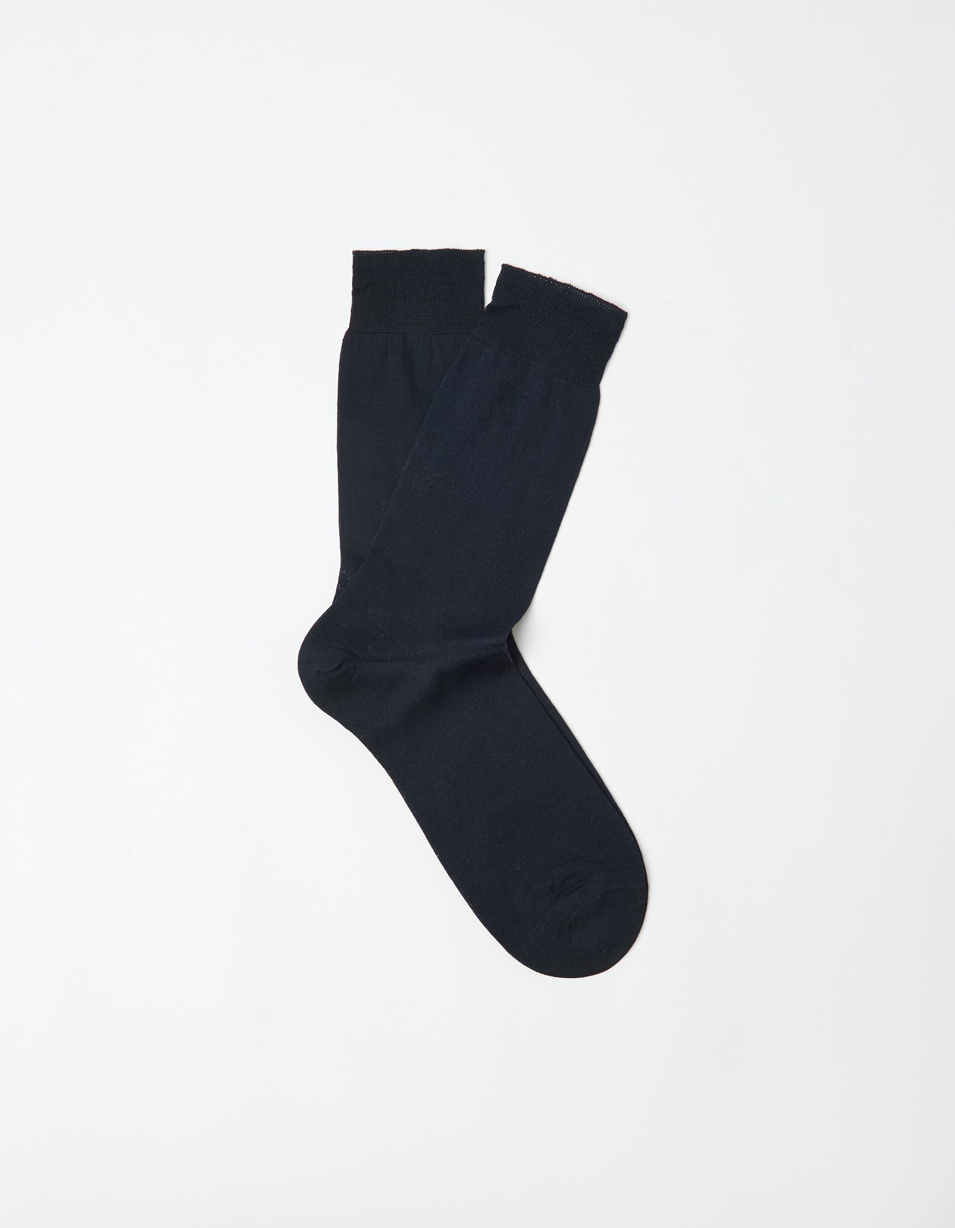 Comprar Online Meias 100% Algod&atilde;o, Homem, Azul Escuro