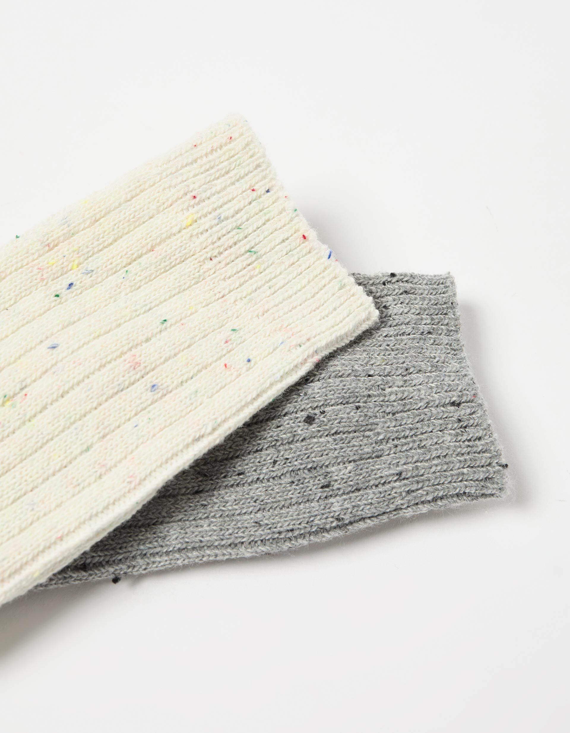 Comprar Online Pack 2 Pares de Meias, Mulher, Cinzento Claro 