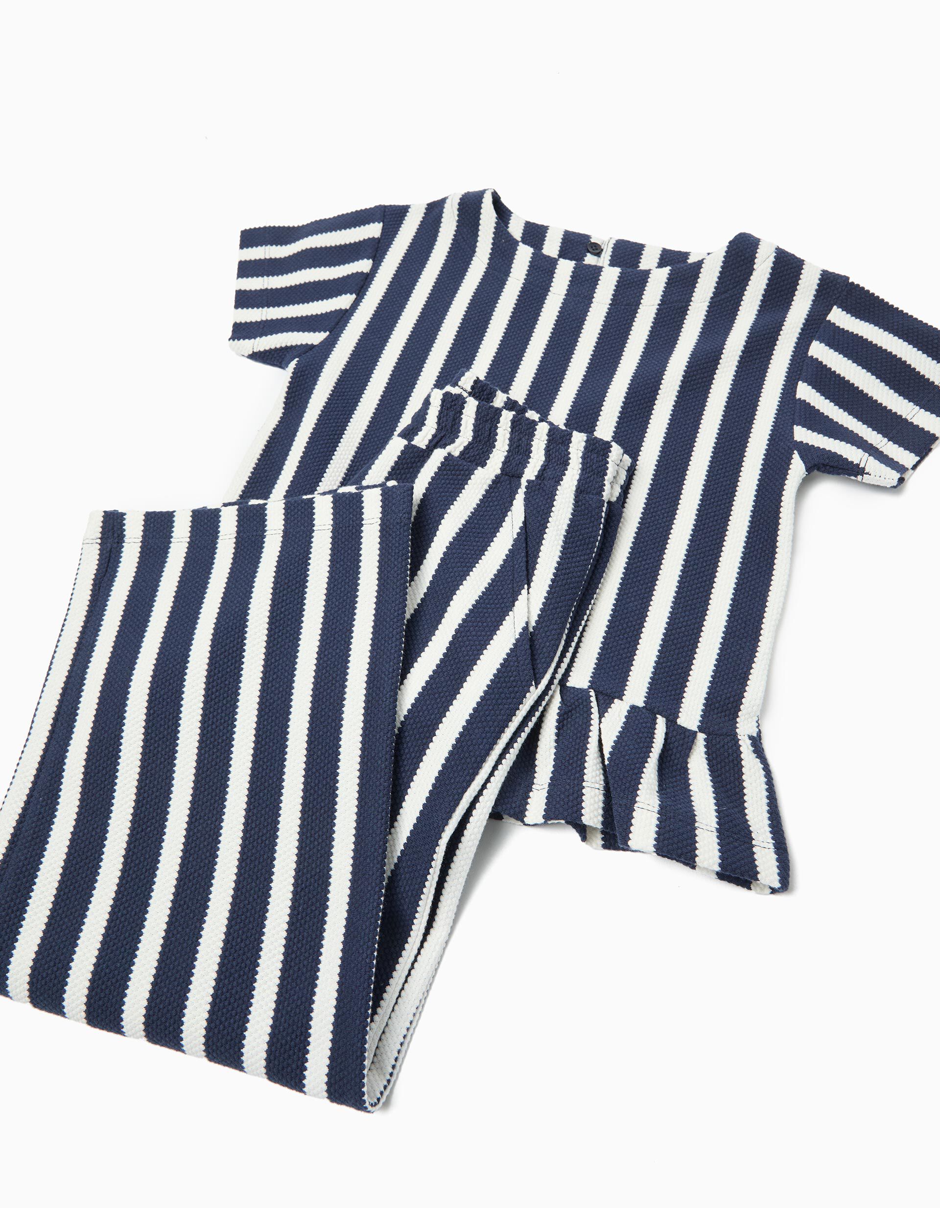 Comprar Online Conjunto T-shirt e Cal&ccedil;as, Menina, Azul Escuro