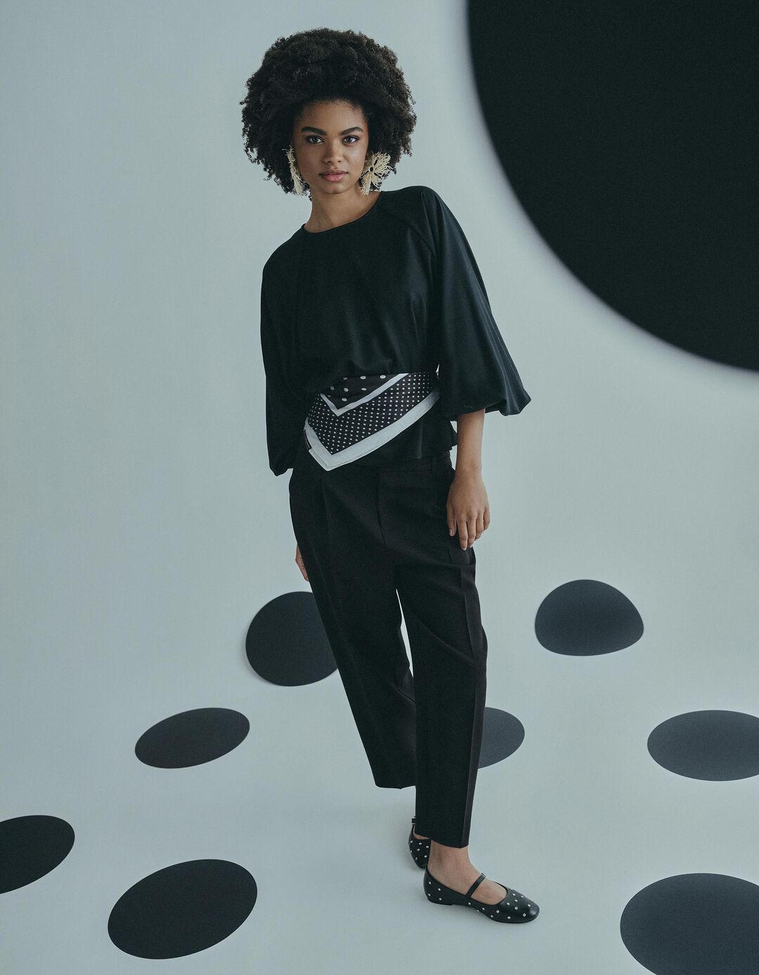 Blusa Liocel, Mulher, Preto