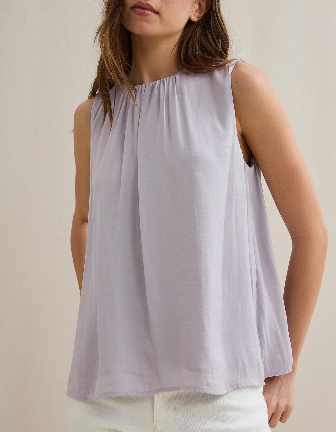 Blusa, Mulher, Cinzento Claro 