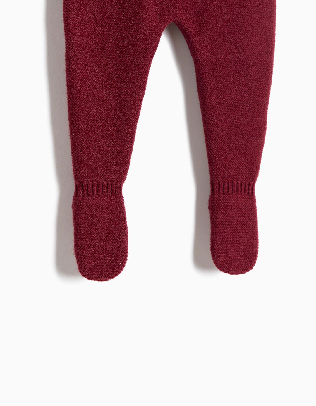 Cal&ccedil;as Com P&eacute;s, Rec&eacute;m-Nascido, Vermelho Escuro