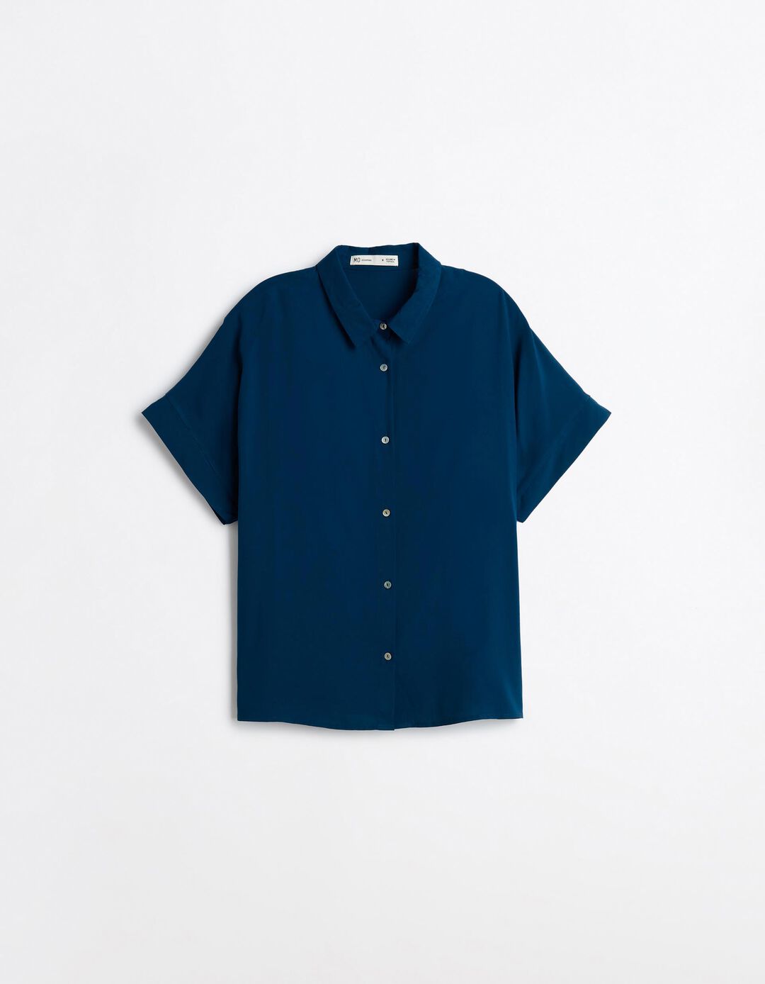 Camisa, Mulher, Azul Escuro